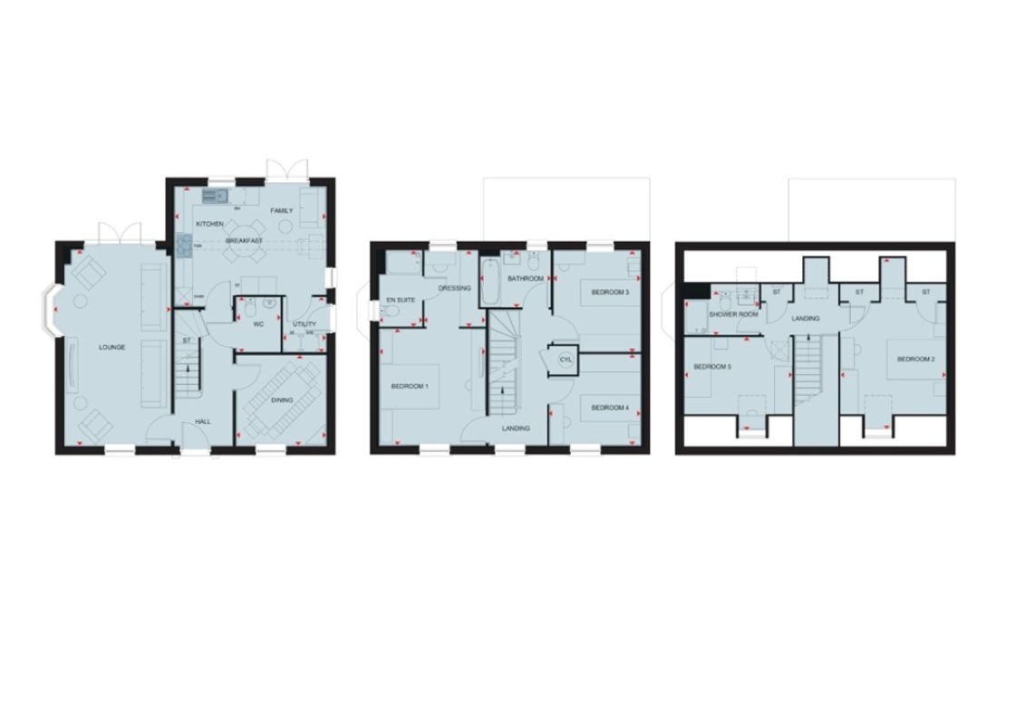 The Wrabness, Leventhorpe Chase, Sawbridgeworth floorplan