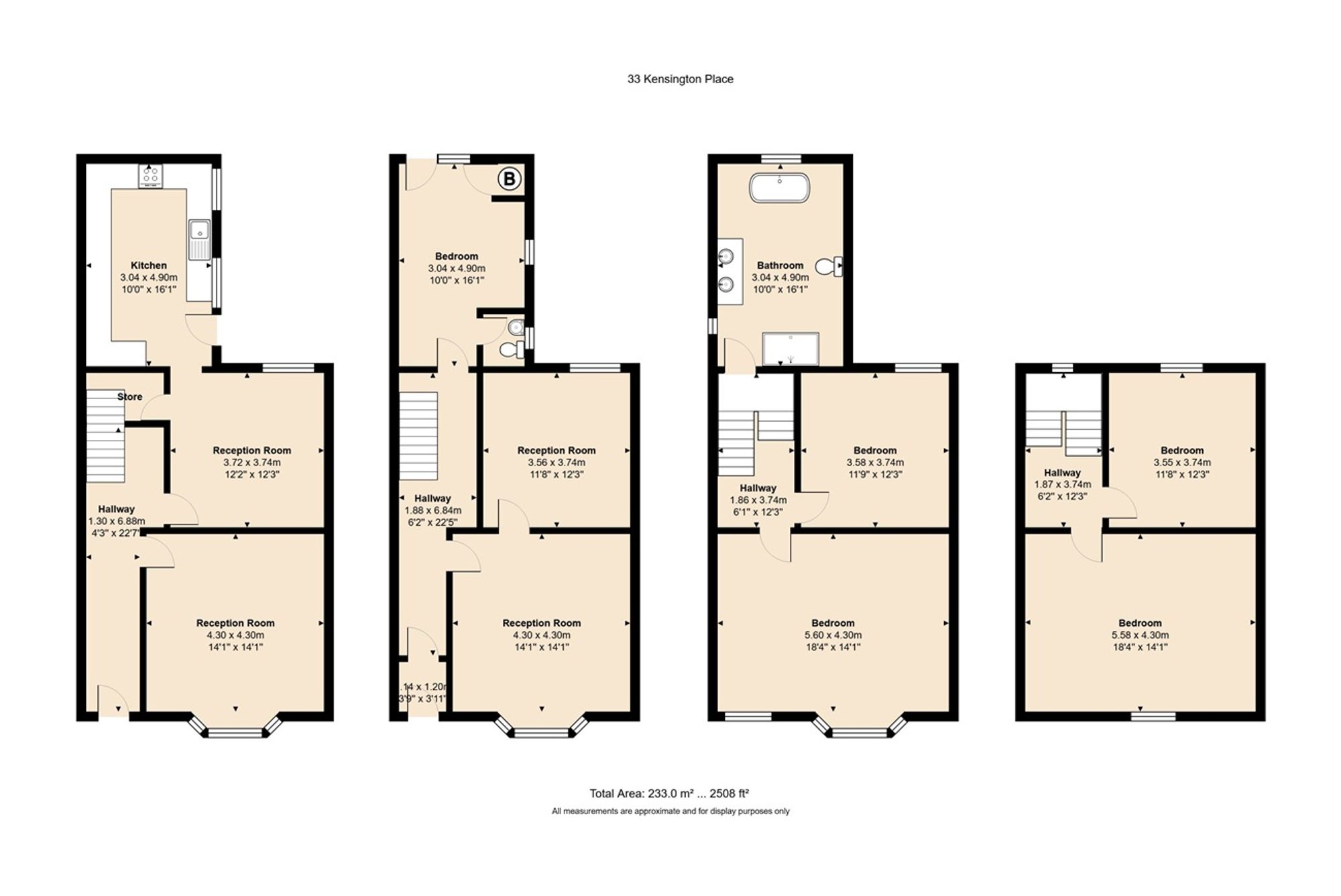 33 Kensington Place, Newport floorplan
