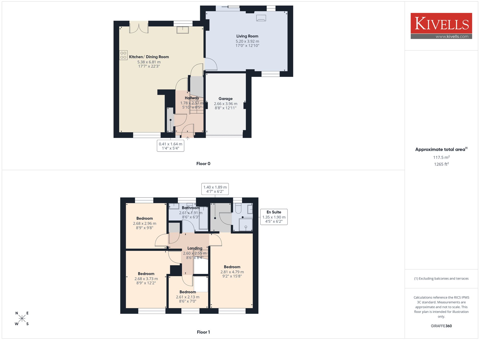 18 Grove Park Court, Liskeard floorplan