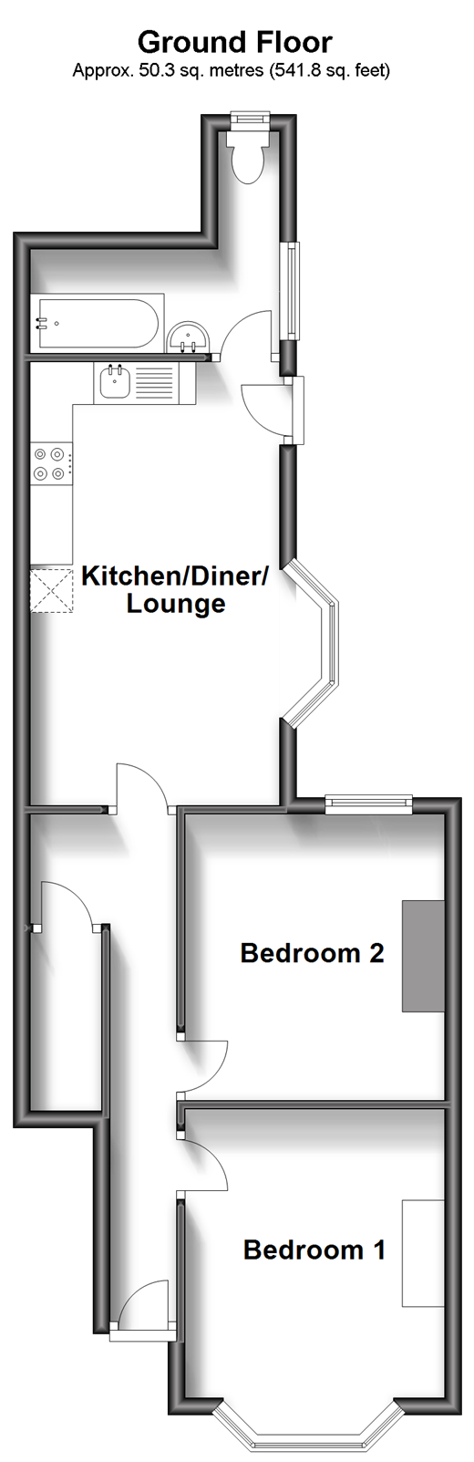 Caledon Road, East Ham, London E6, 2 bedroom for sale