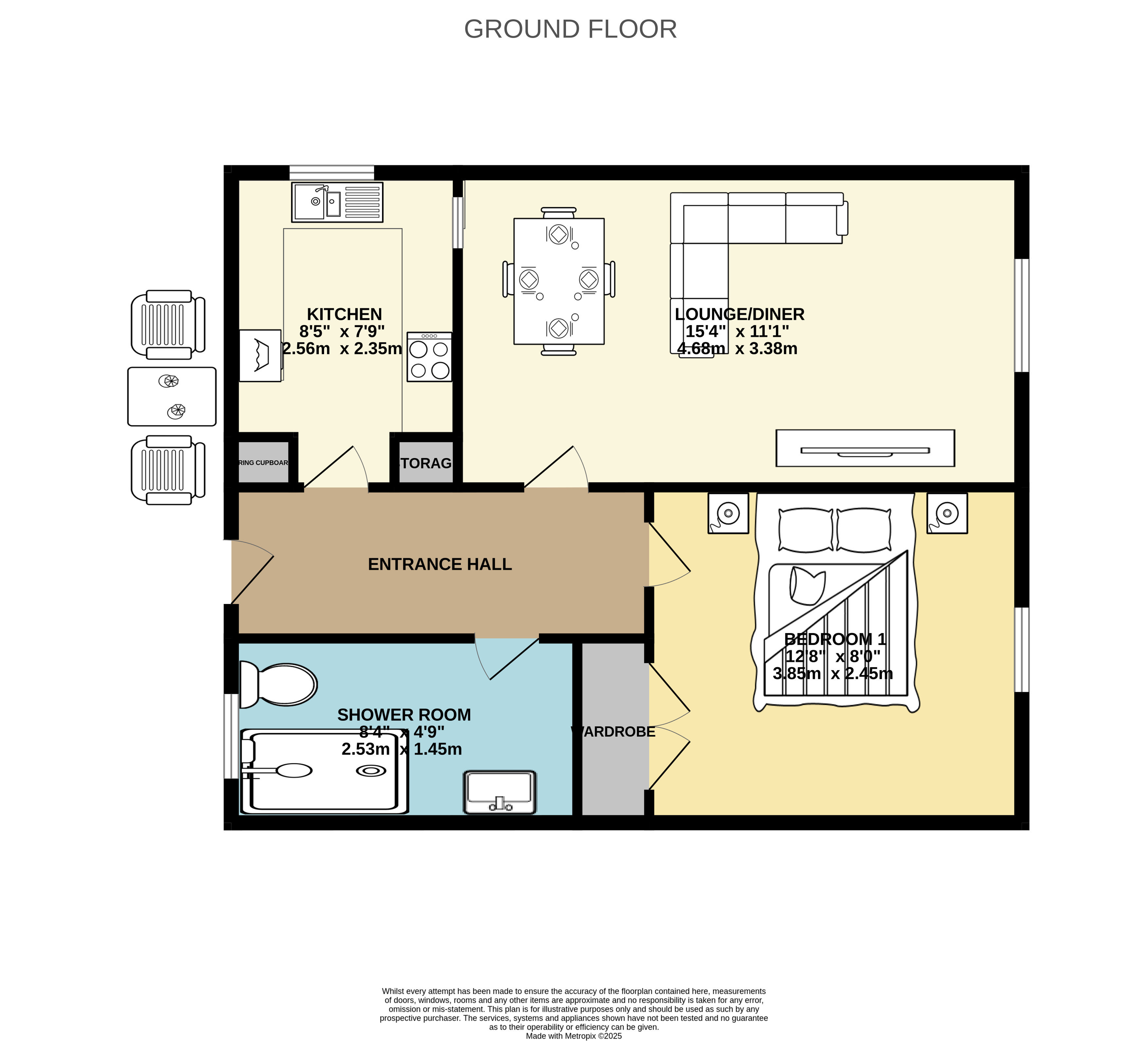 8, The Chine, Hampshire floorplan