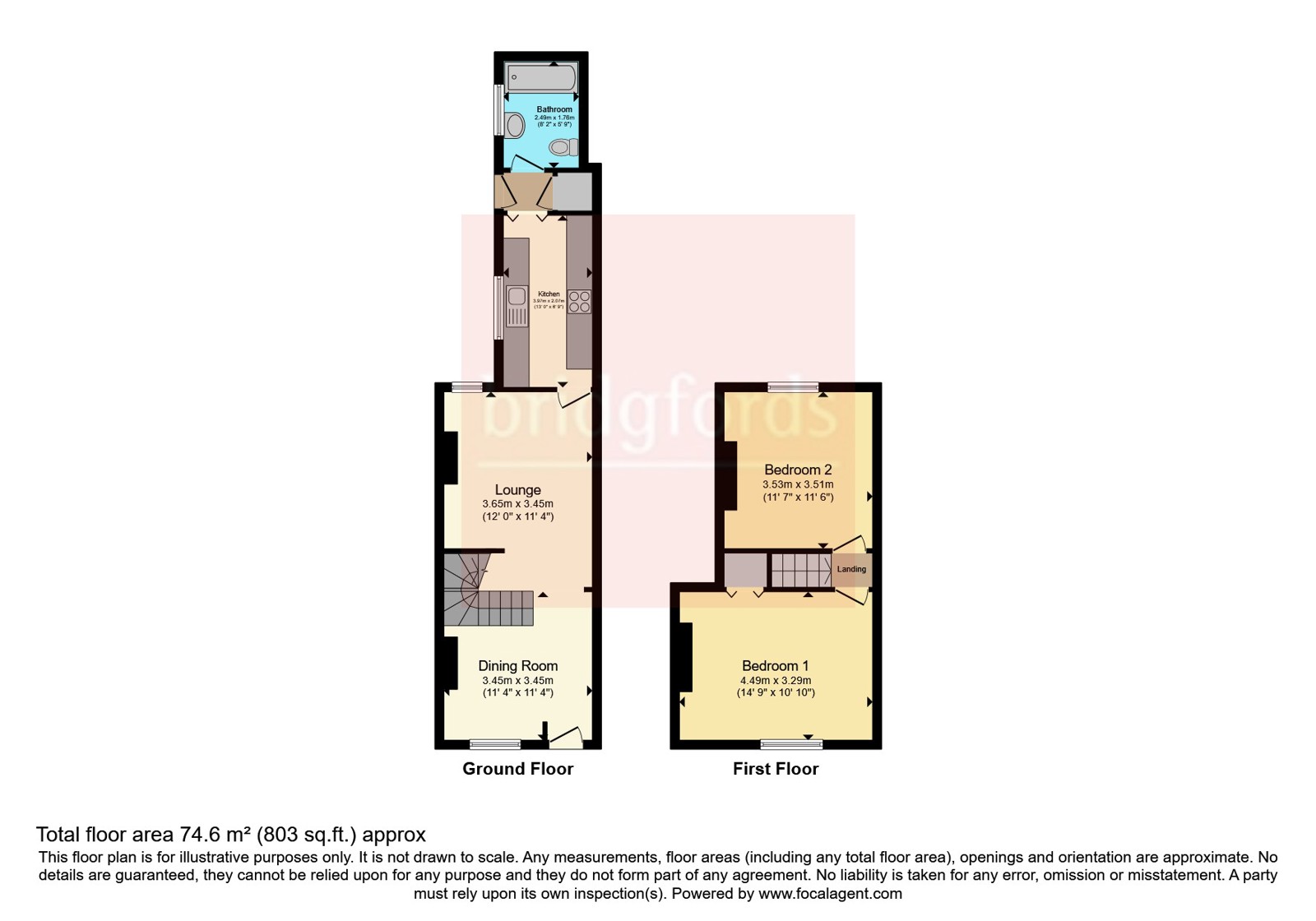 Winifred Street, Staffordshire floorplan