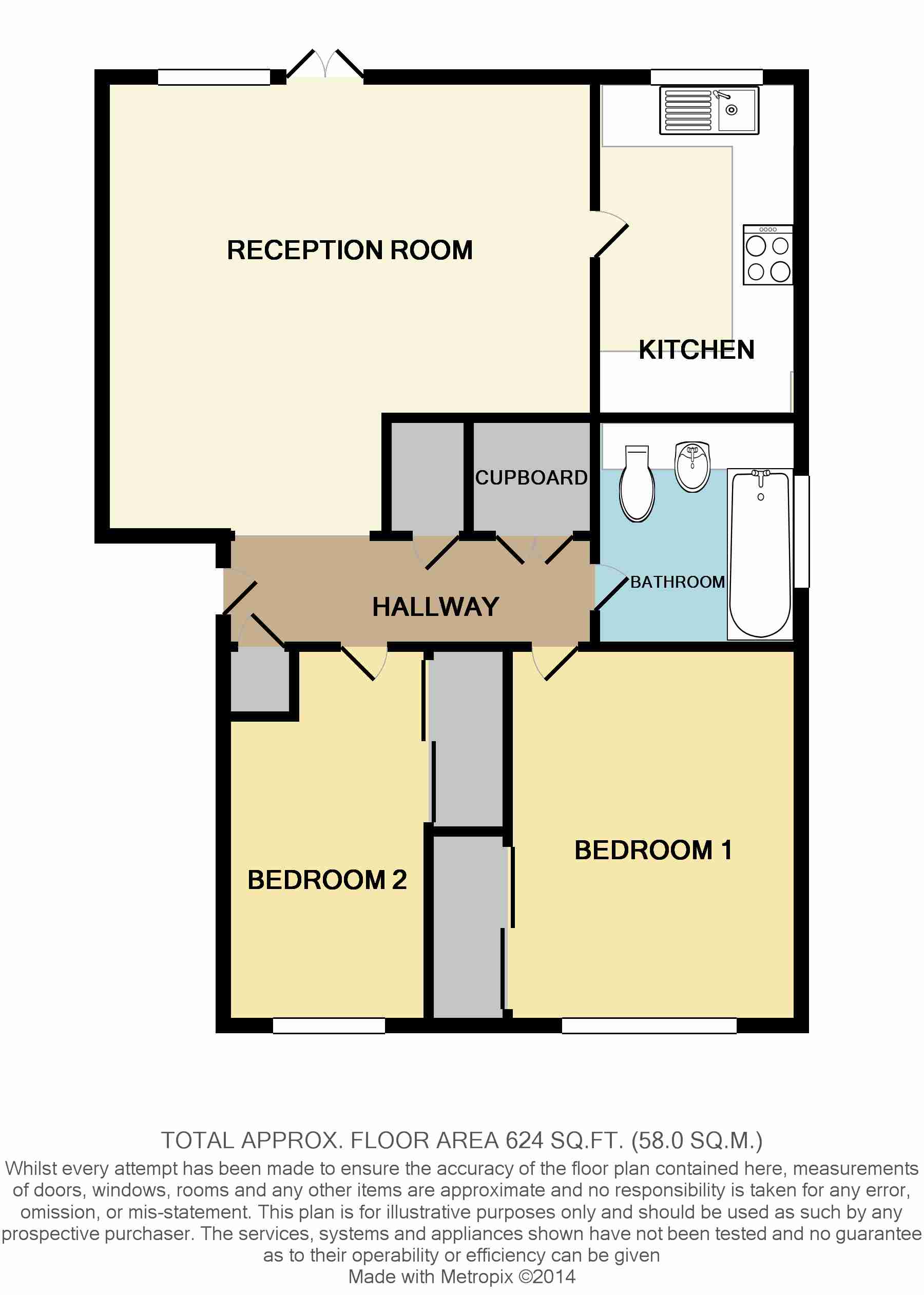 2 Bedrooms Flat for sale in Inglewood, Pixton Way, Croydon CR0