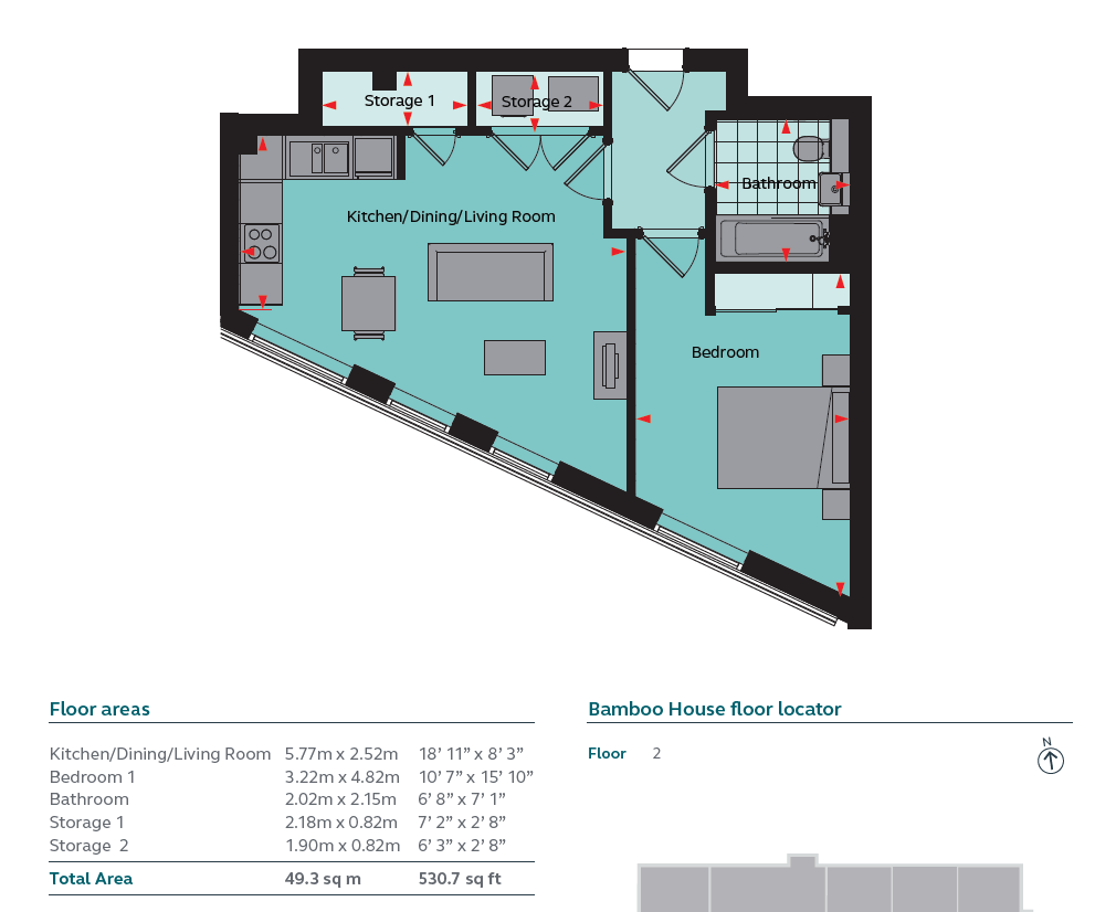 13, Farrow House, 6 Station Approach, Newbury floorplan