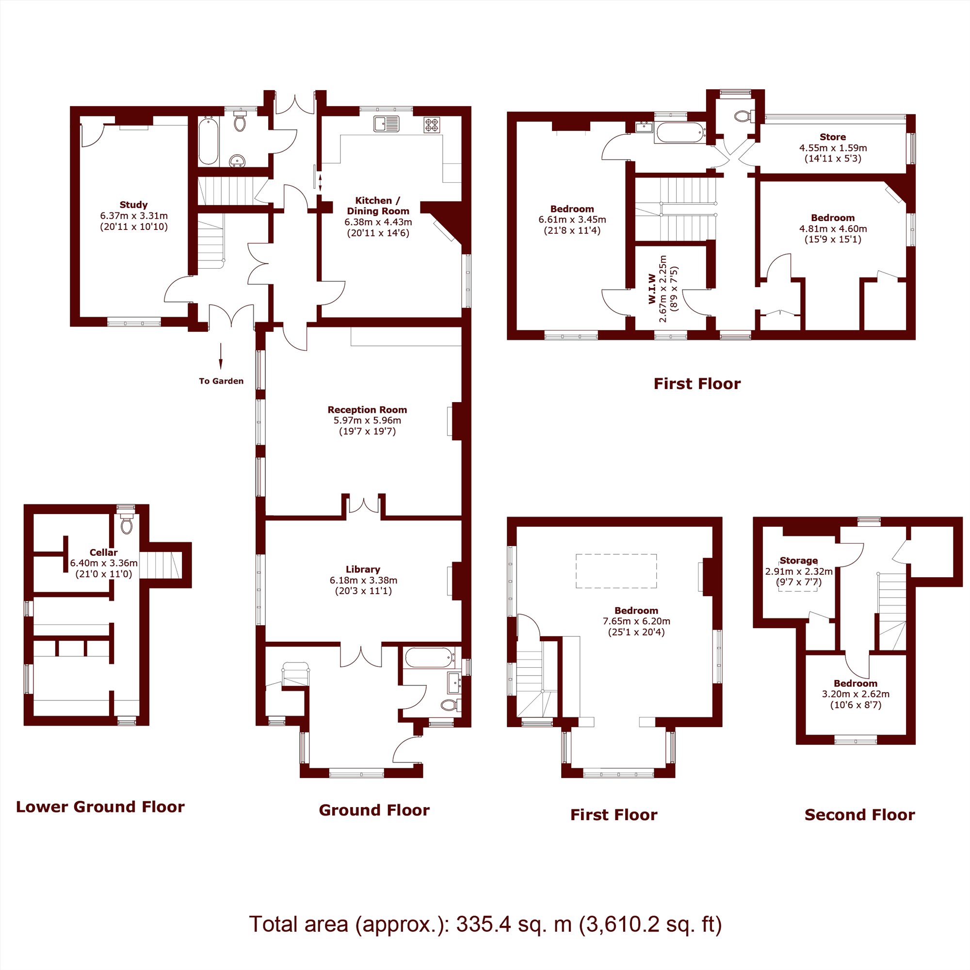 83, Dartmouth Park Hill, London floorplan