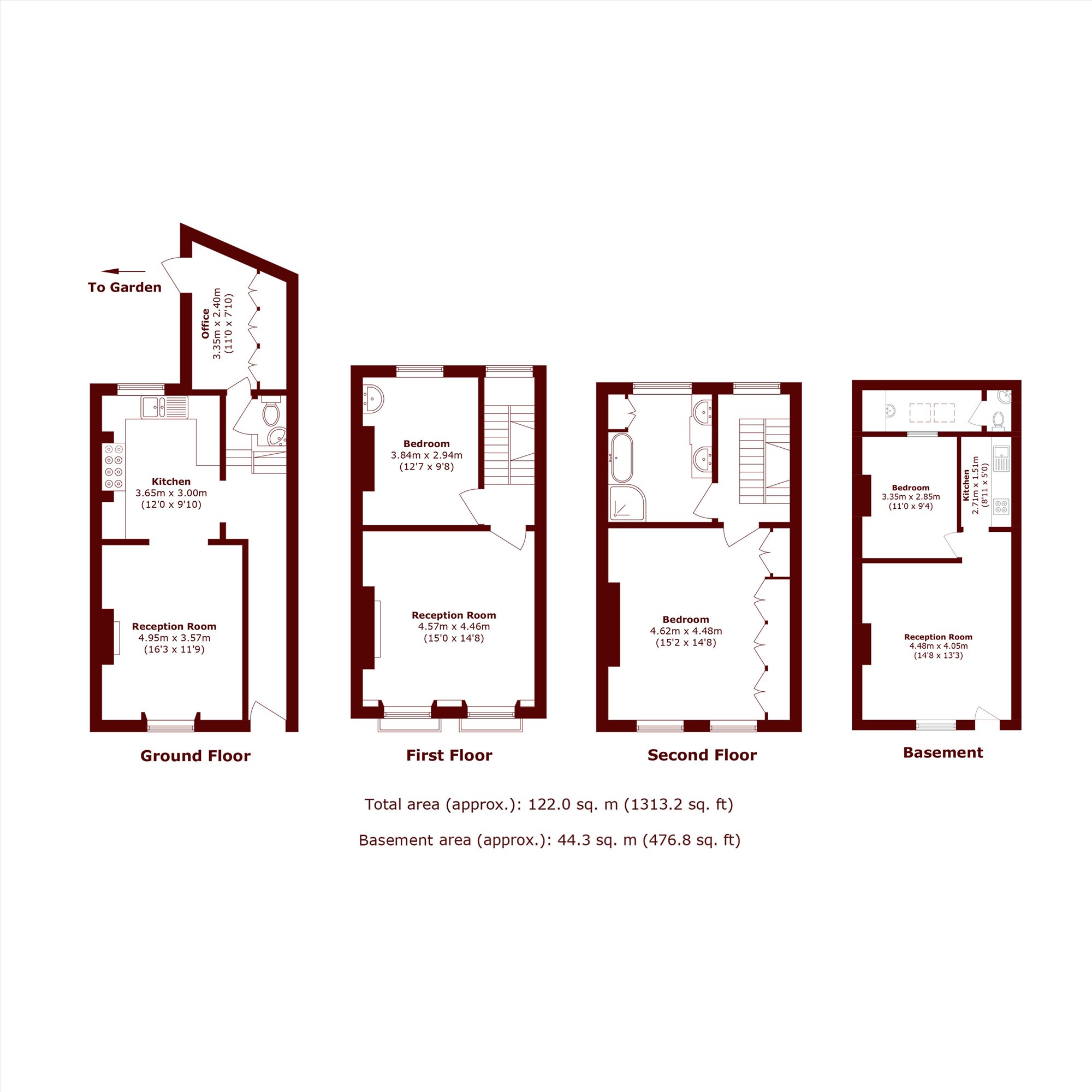 28, Randolph Street, London floorplan
