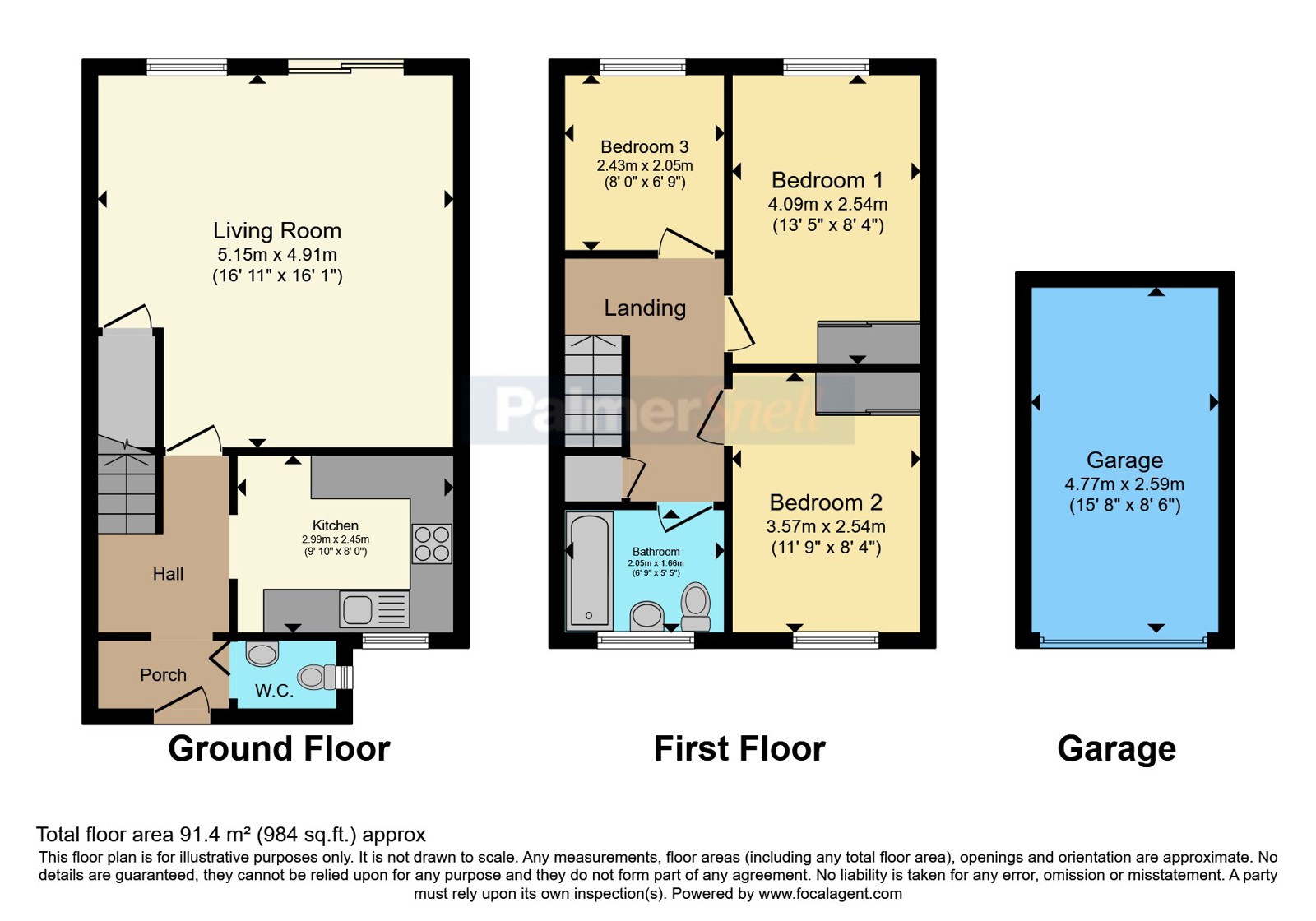 69, Aspen Gardens, Dorset floorplan