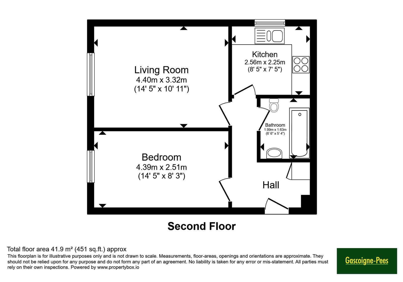 Chapel Road, Surrey floorplan