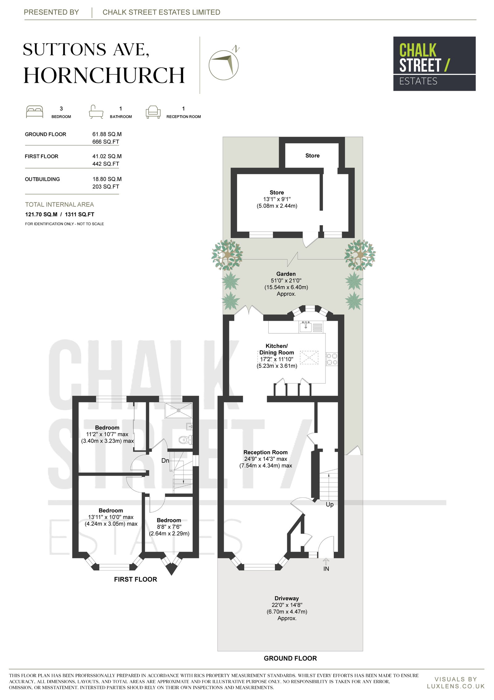 22, Suttons Avenue, Hornchurch floorplan