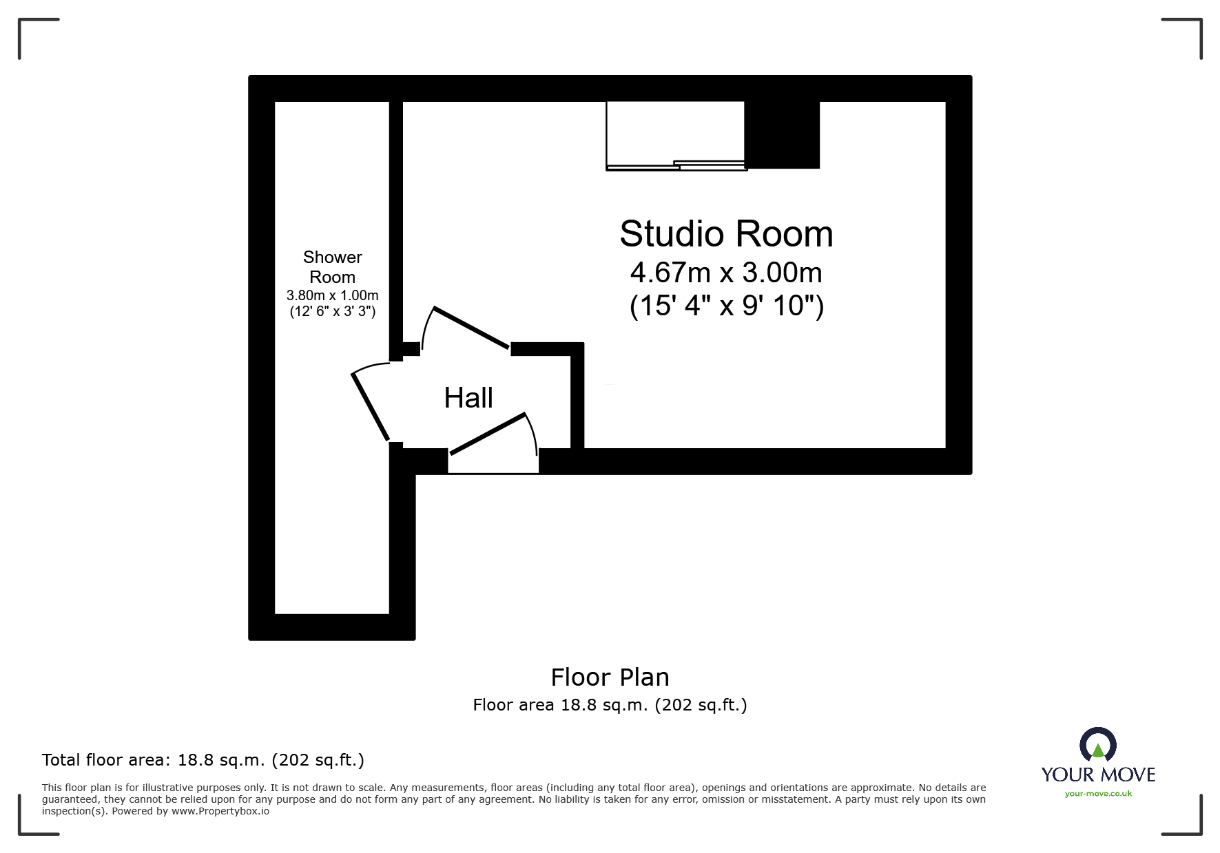 Flat 9, 10, Oriental Place, East Sussex floorplan
