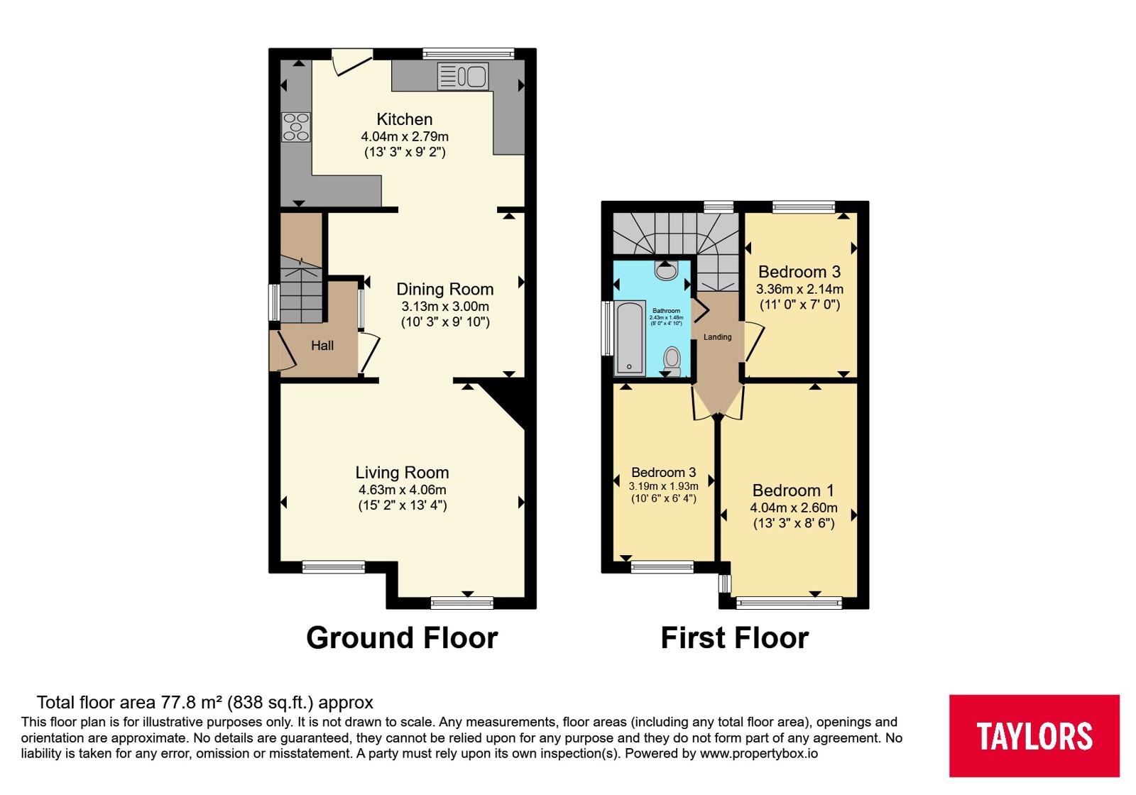 13, Bude Road, Avon floorplan
