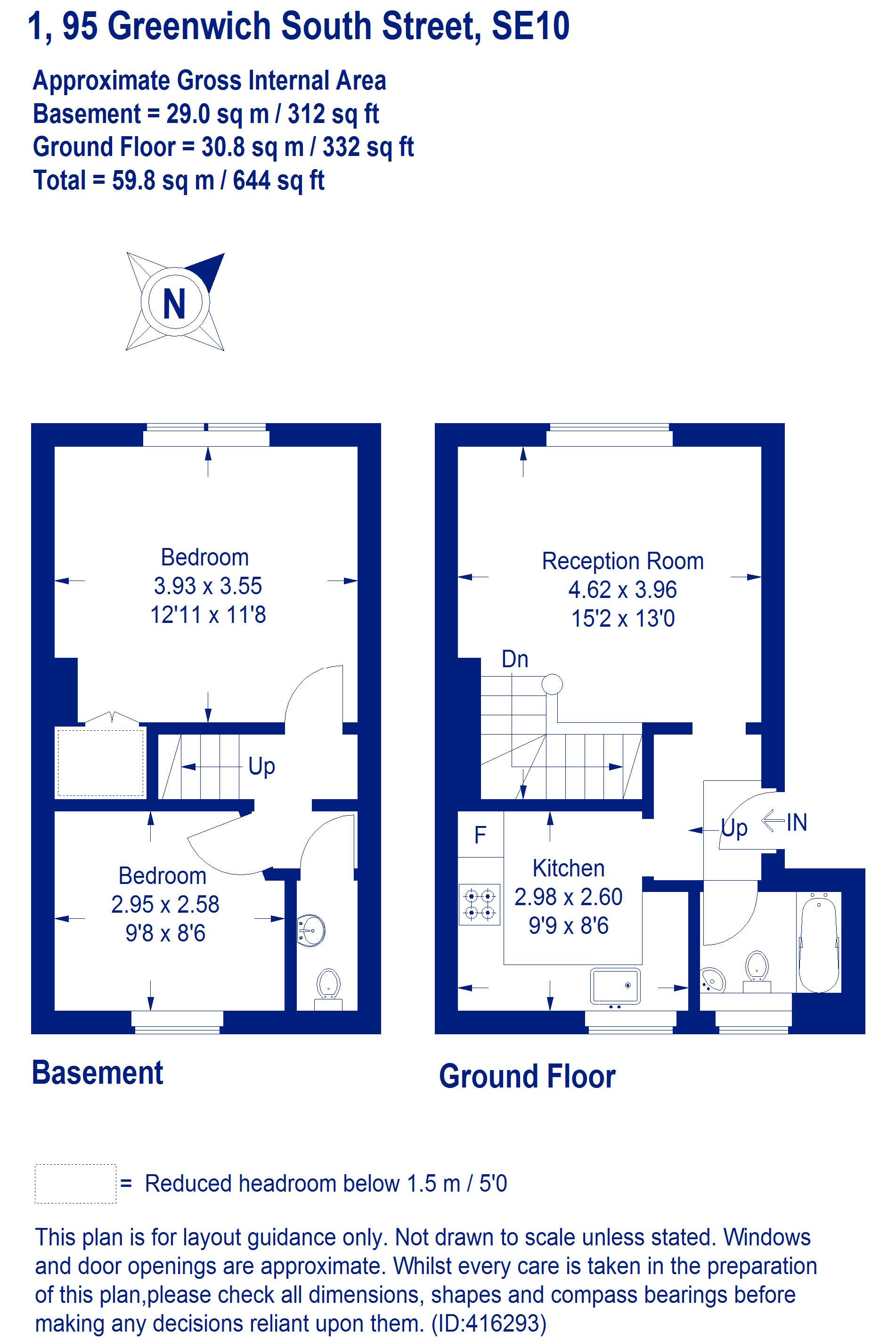 2 Bedrooms Flat to rent in Greenwich South Street, London SE10