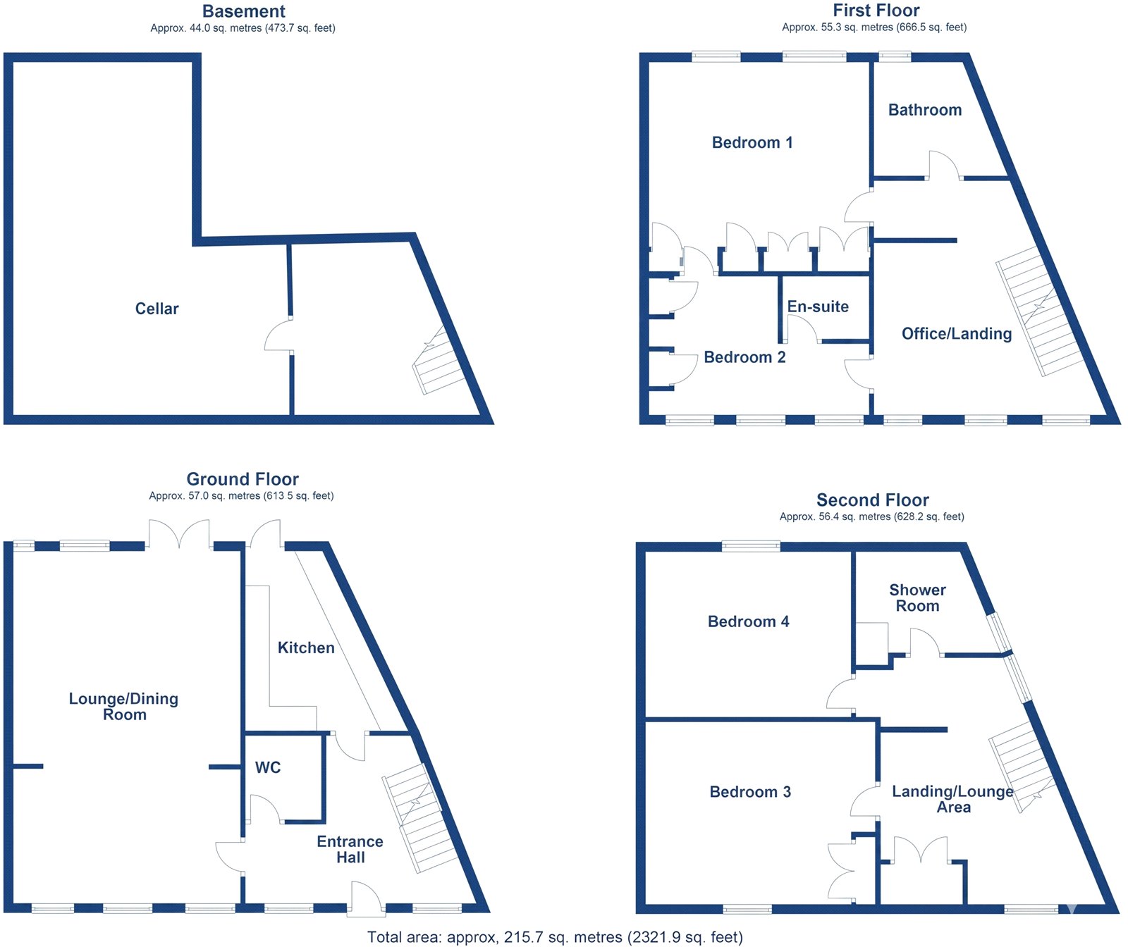 10, Cross Hill, Shropshire floorplan