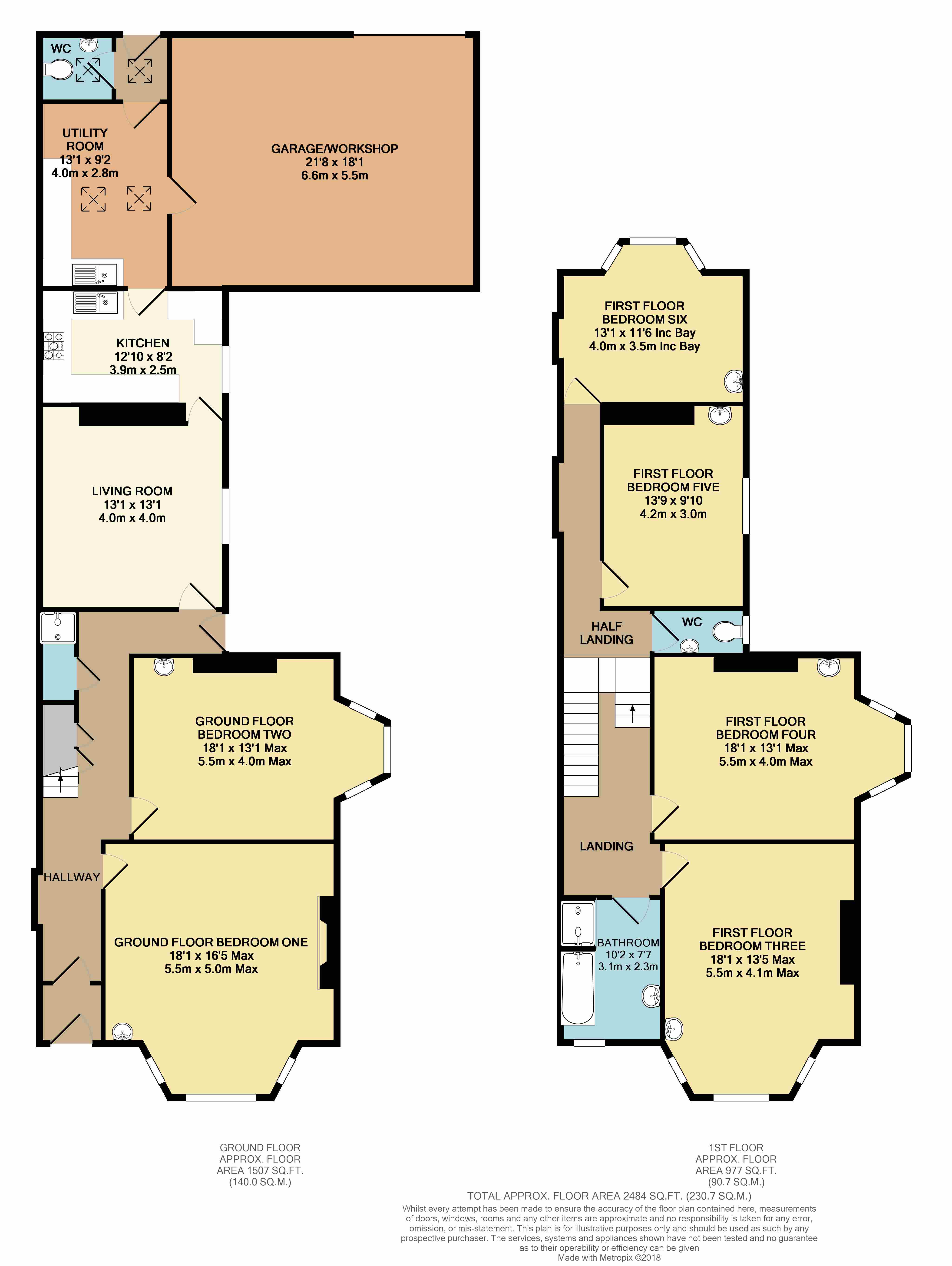 Room 4, 2, May Terrace, Plymouth floorplan