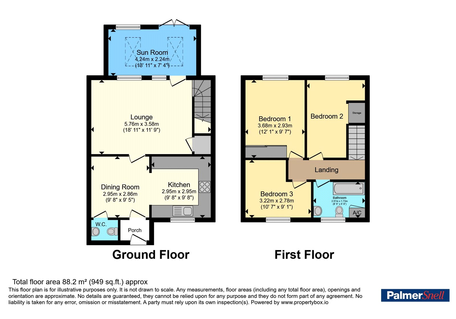 22, Whellers Meadow, Somerset floorplan