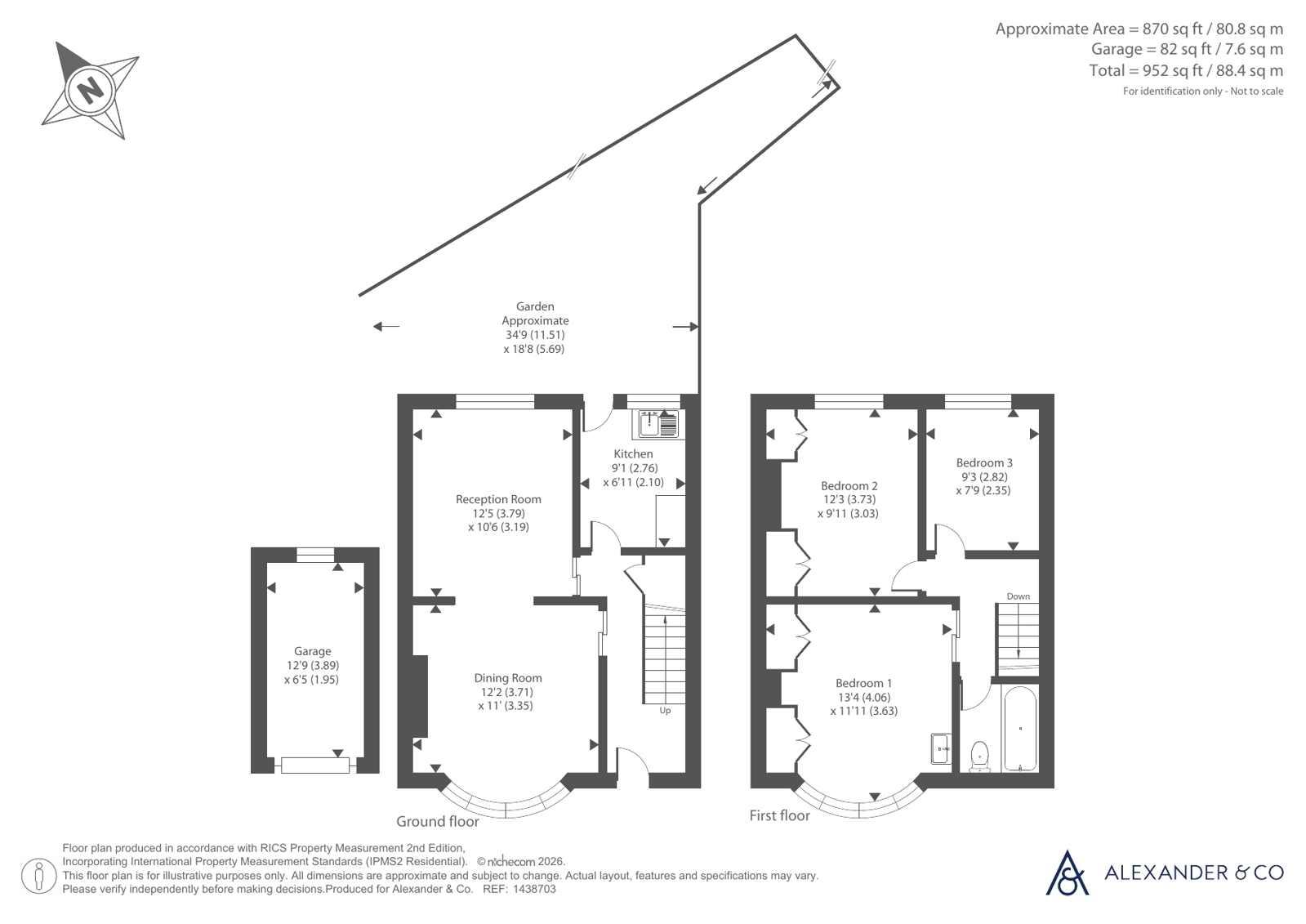 17, Bigthan Road, Bedfordshire floorplan