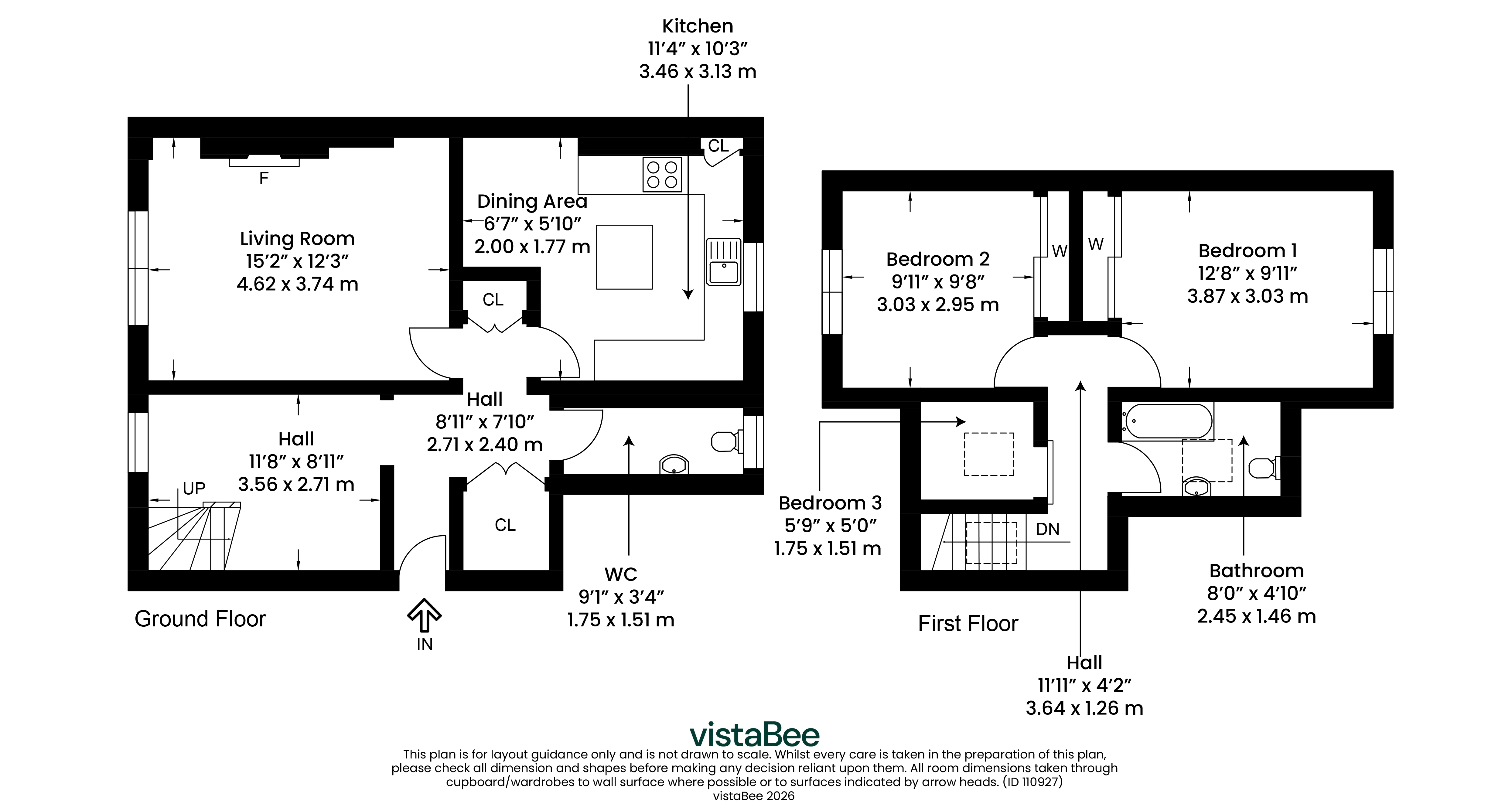 Flat 1/1, 337, Main Street, West Dunbartonshire floorplan