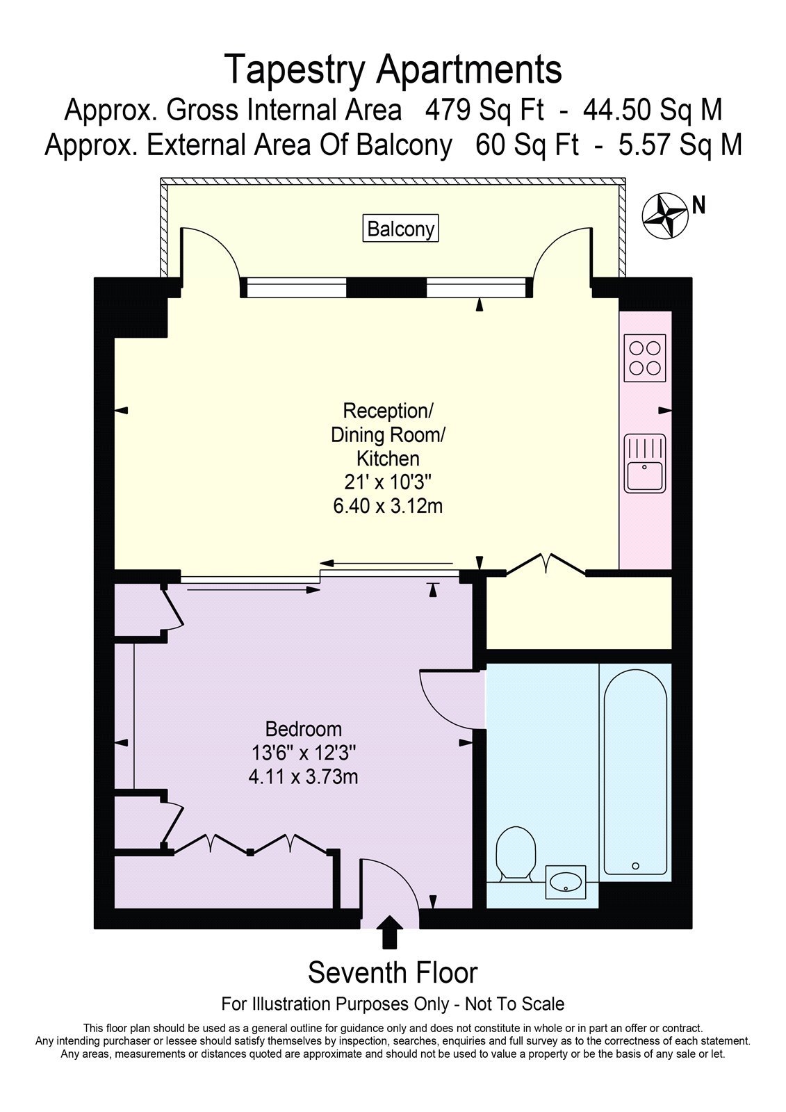 0 Bedrooms Studio for sale in Tapestry Apartments, 1 Canal Reach N1C