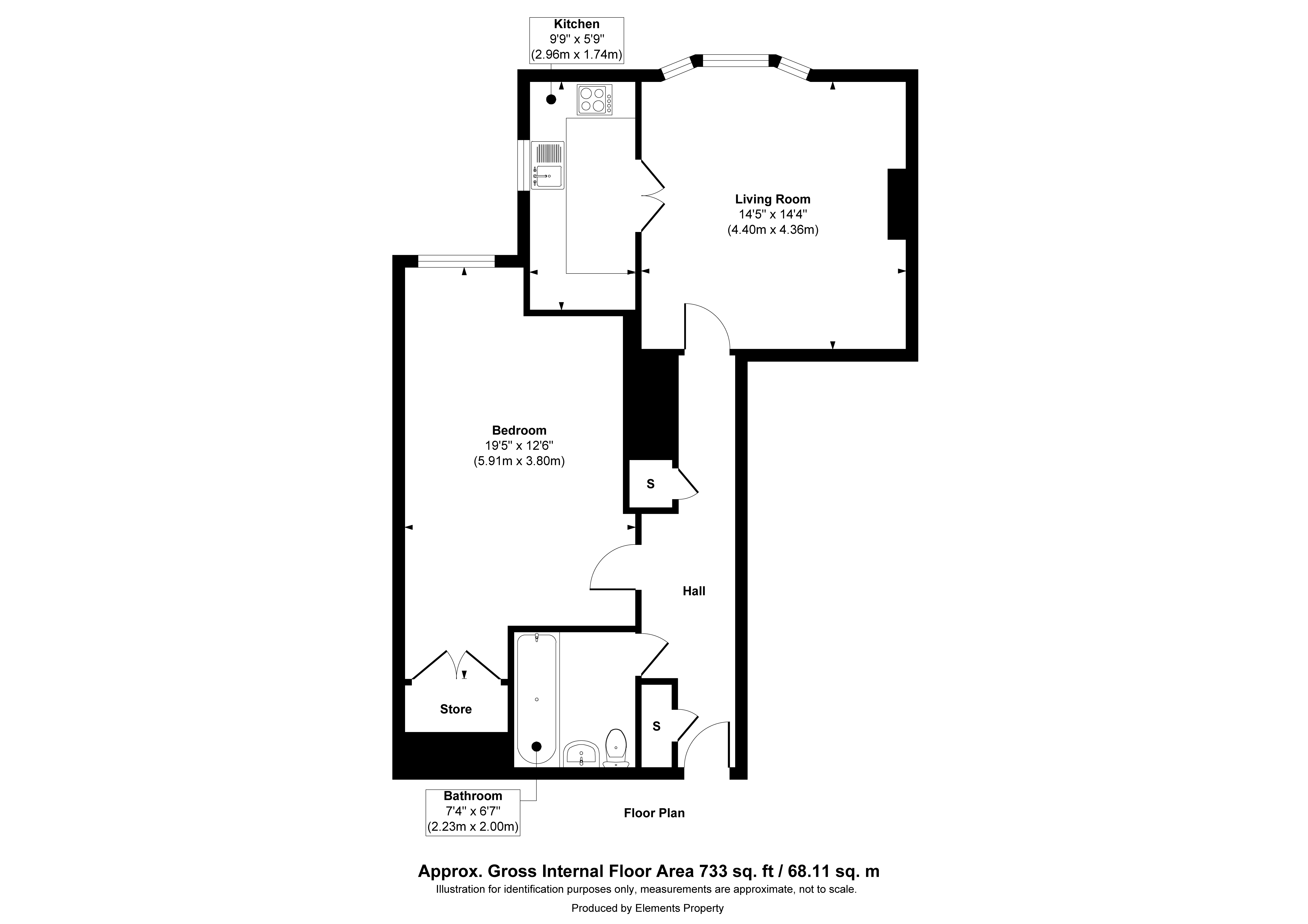 45 Ericht Court, Upper Mill Street, Blairgowrie floorplan