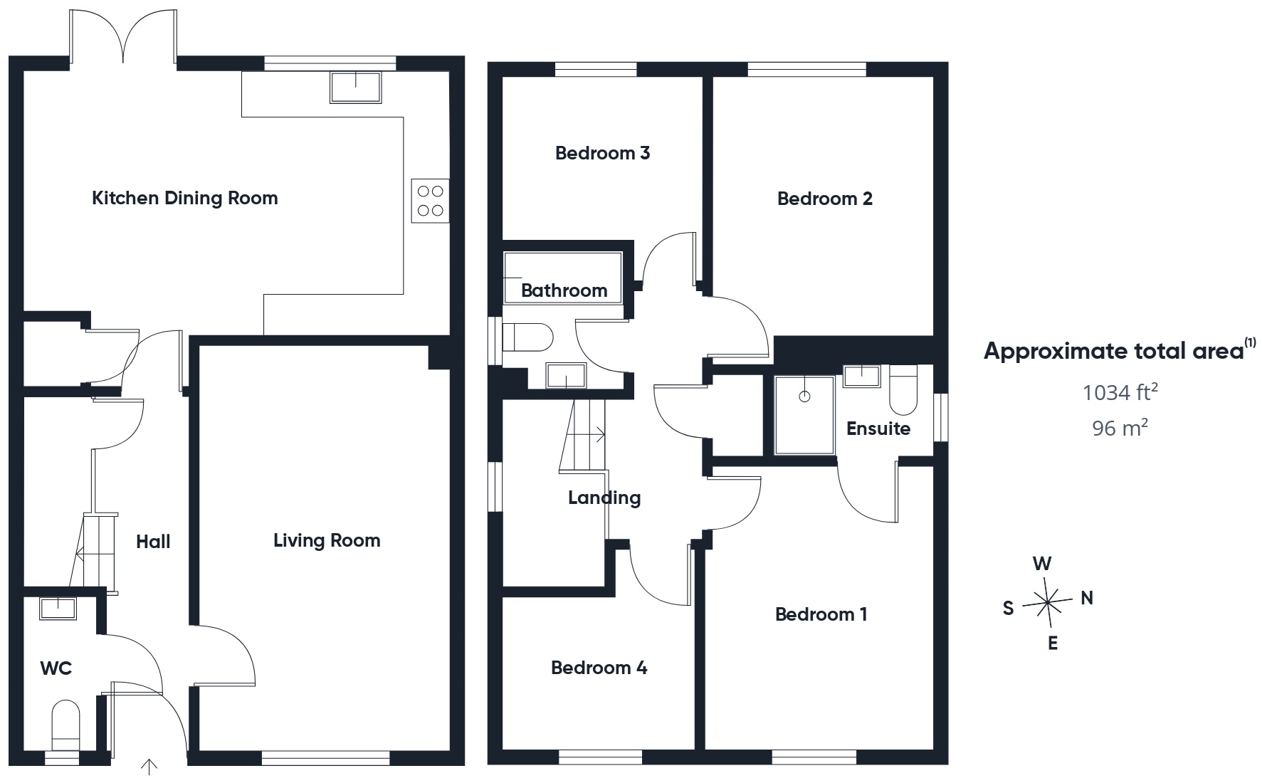 13, Reden Road, Bude floorplan