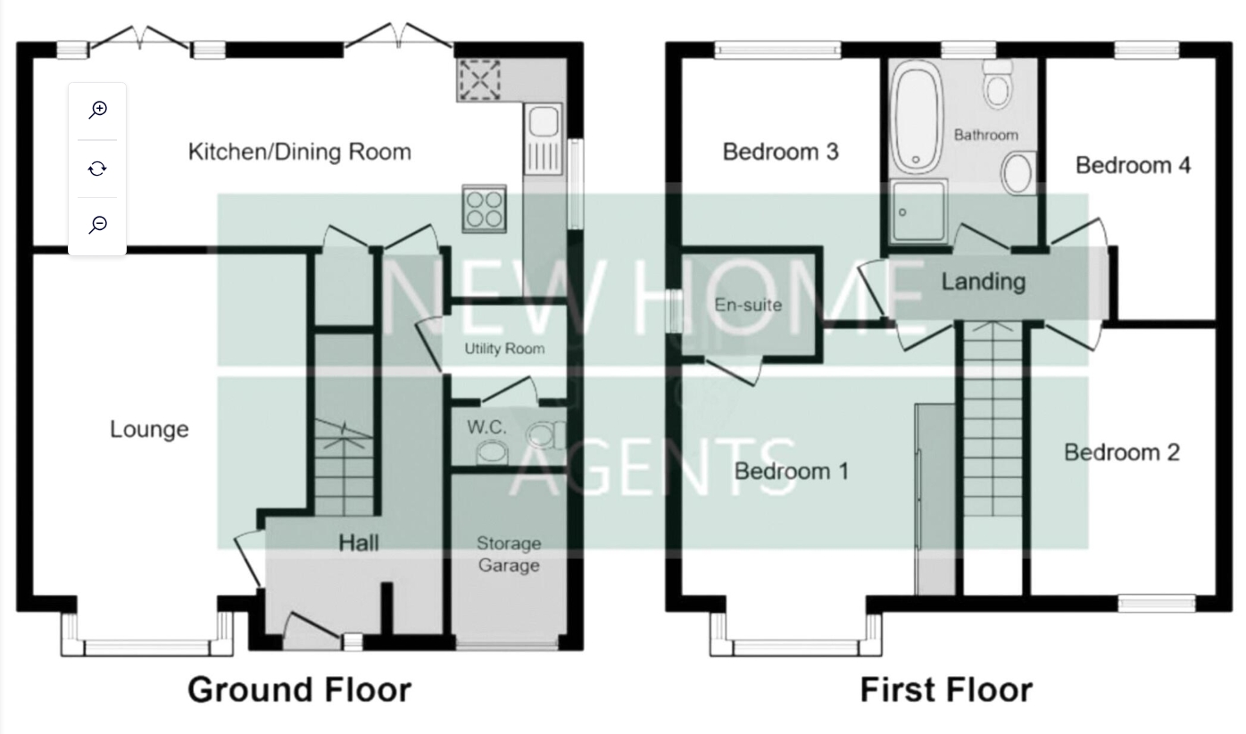 11, Rockley Close, Nottingham floorplan