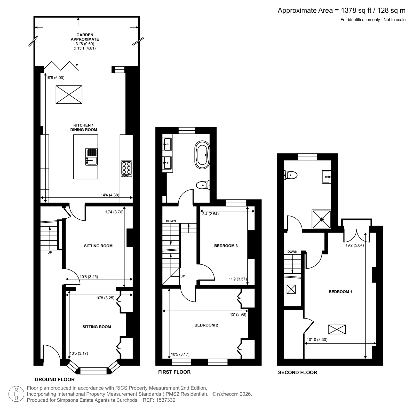 Arlington Road, Teddington floorplan