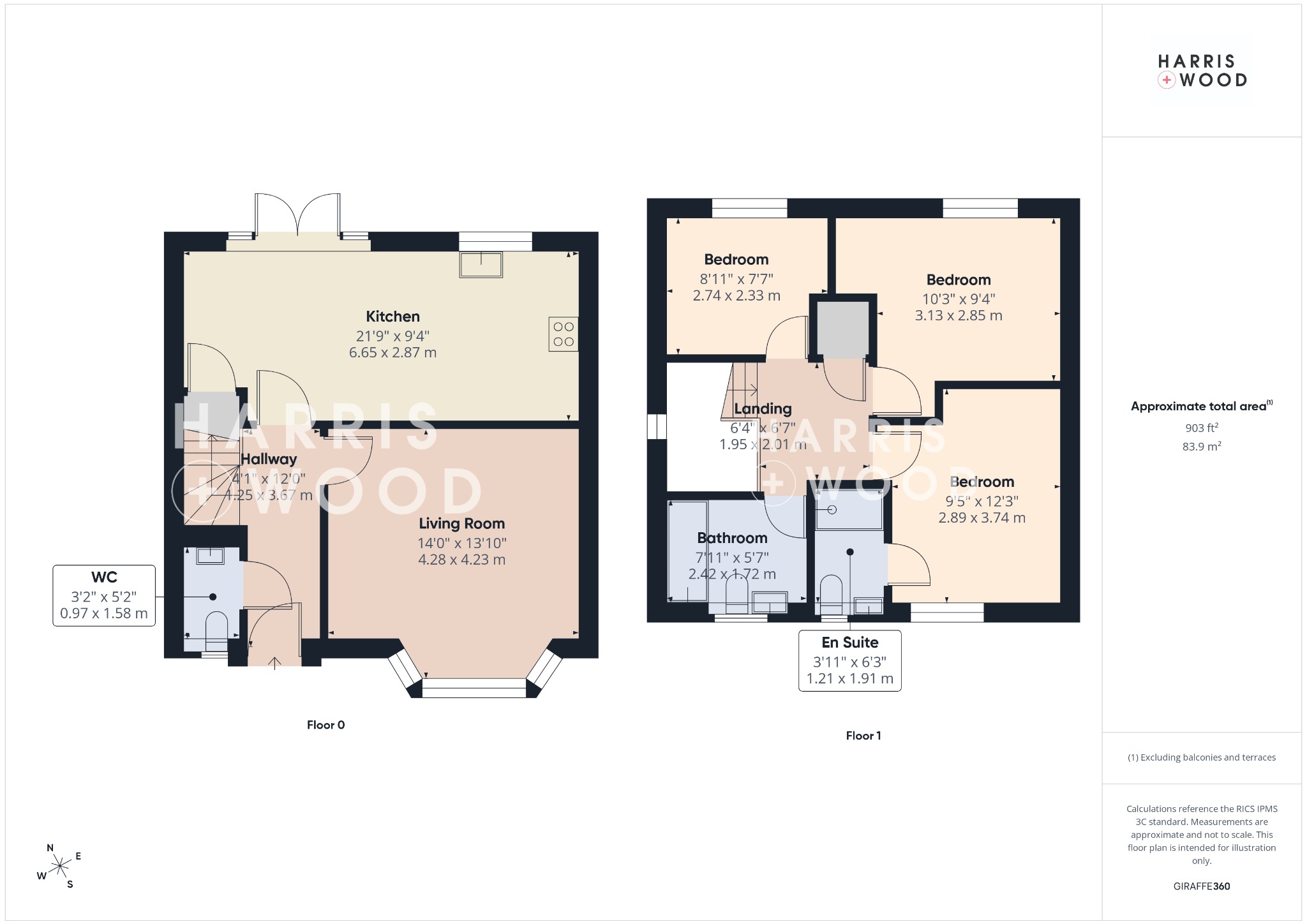 80, Flemming Way, Essex floorplan
