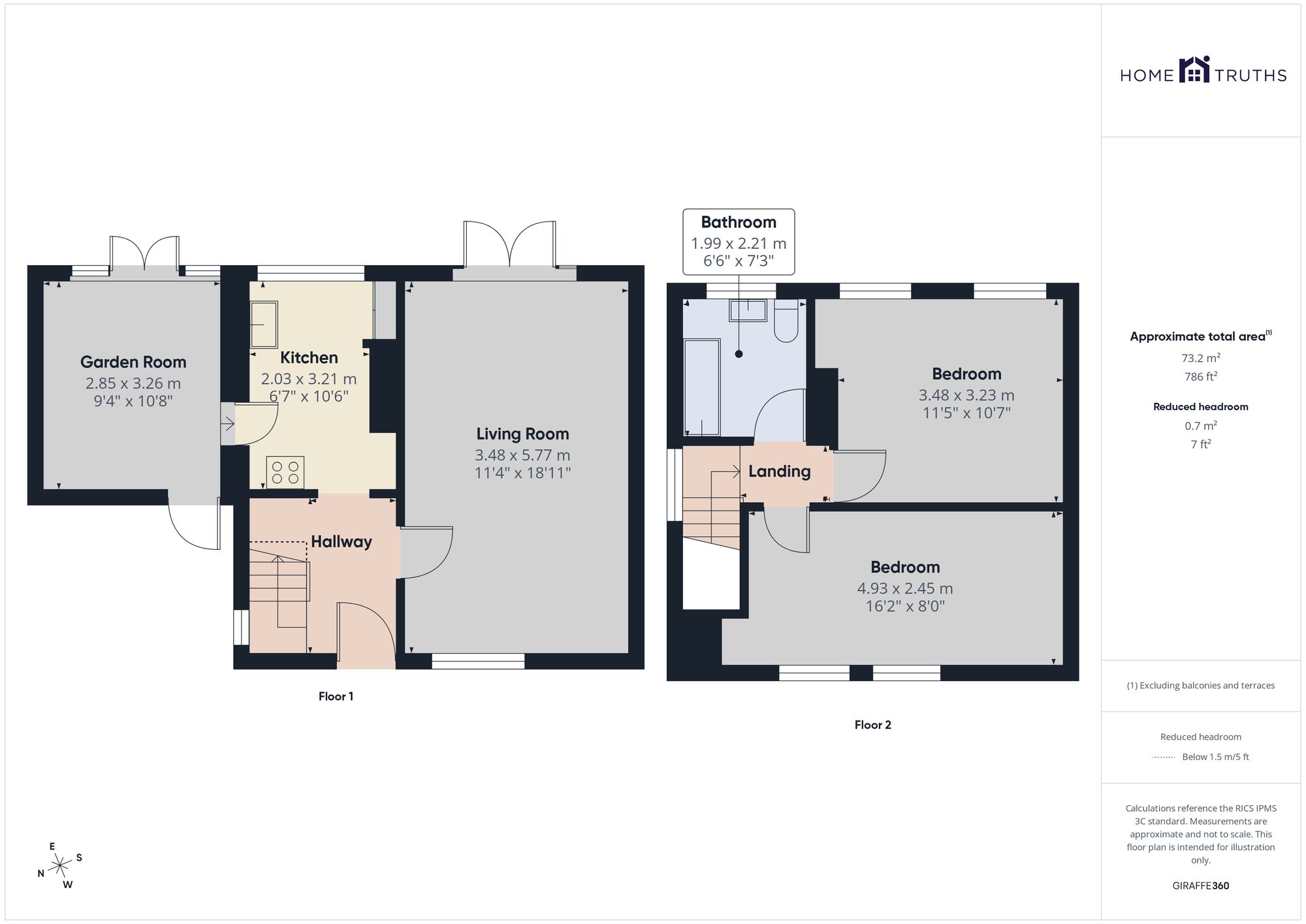 34 Pompian Brow, Leyland floorplan