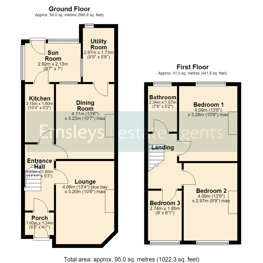 32, Marshall Avenue, Leeds floorplan