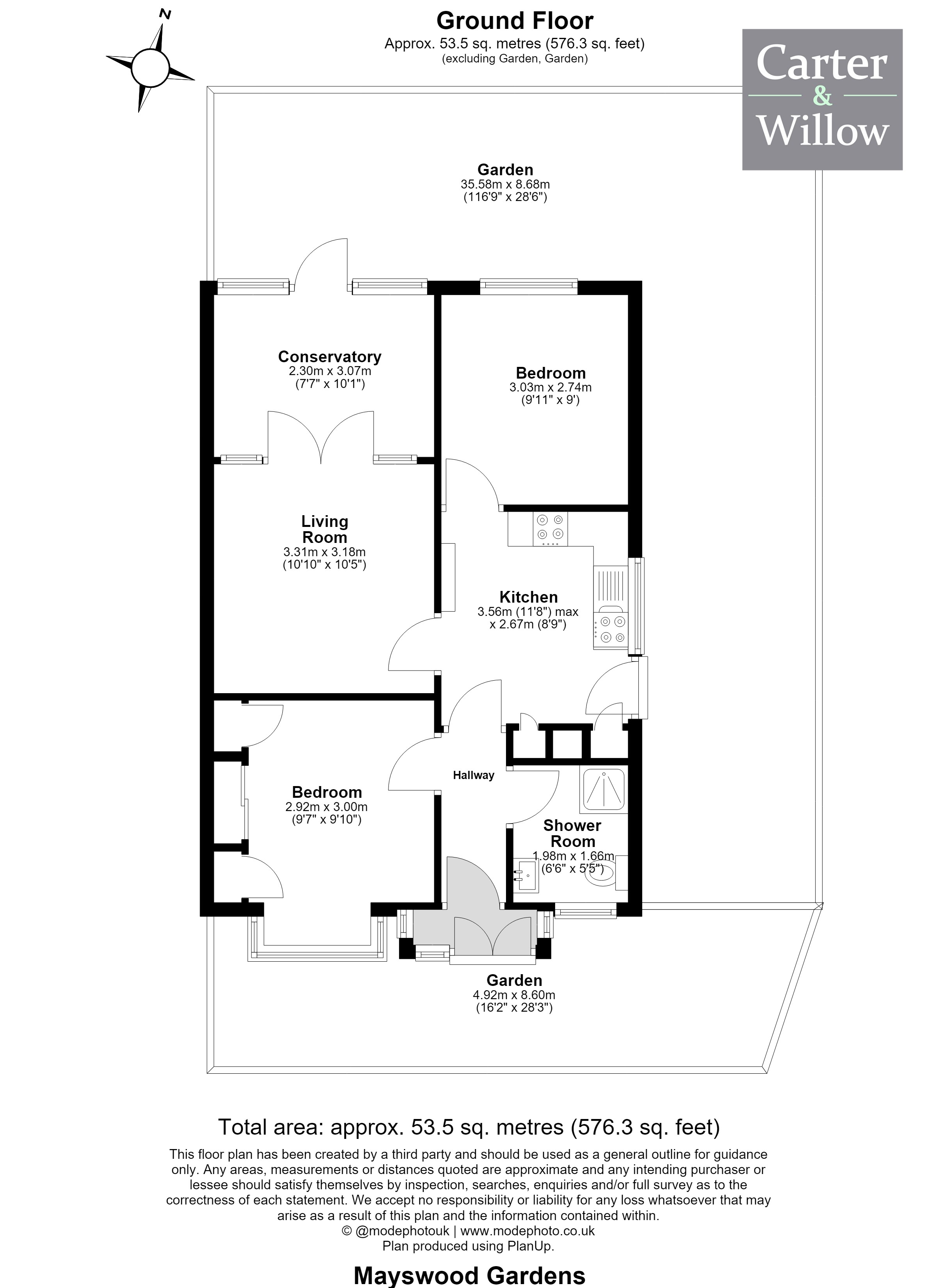 70, Mayswood Gardens, Dagenham floorplan