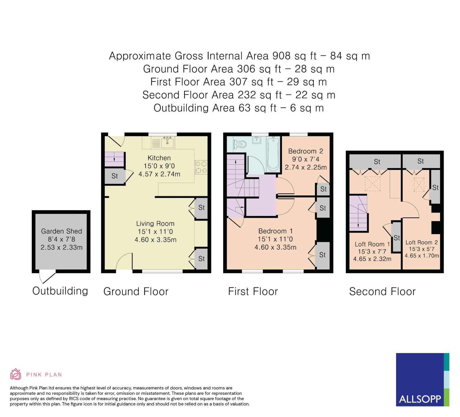 53, West Common, Harpenden floorplan