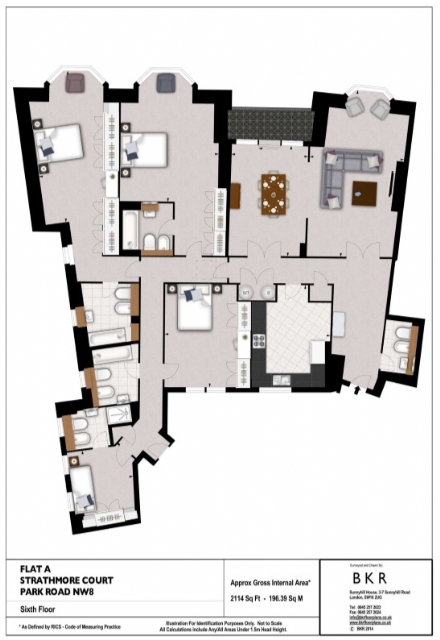 4 Bedrooms Flat to rent in Strathmore Court, 143 Park Road, Regent's Park, London NW8