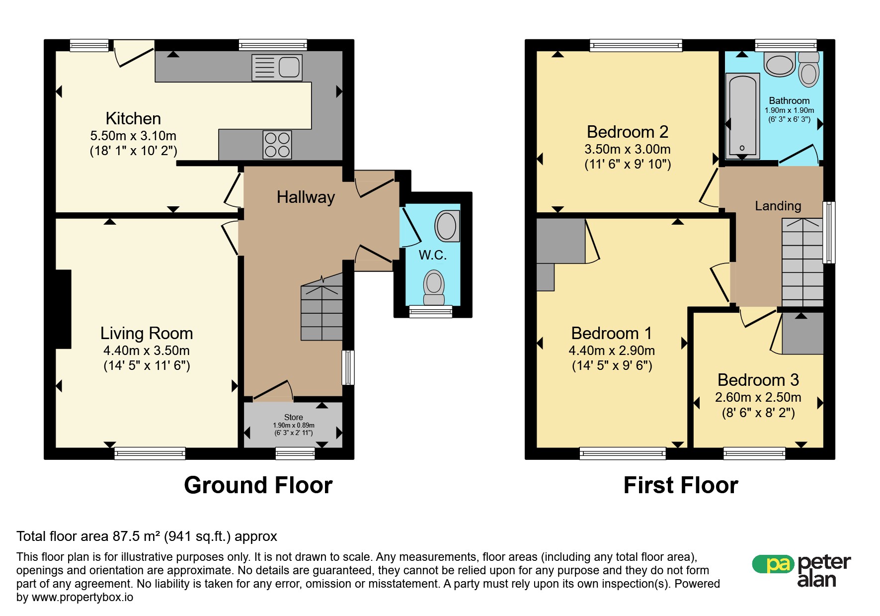 11, Yr Hendre, Cardiff floorplan