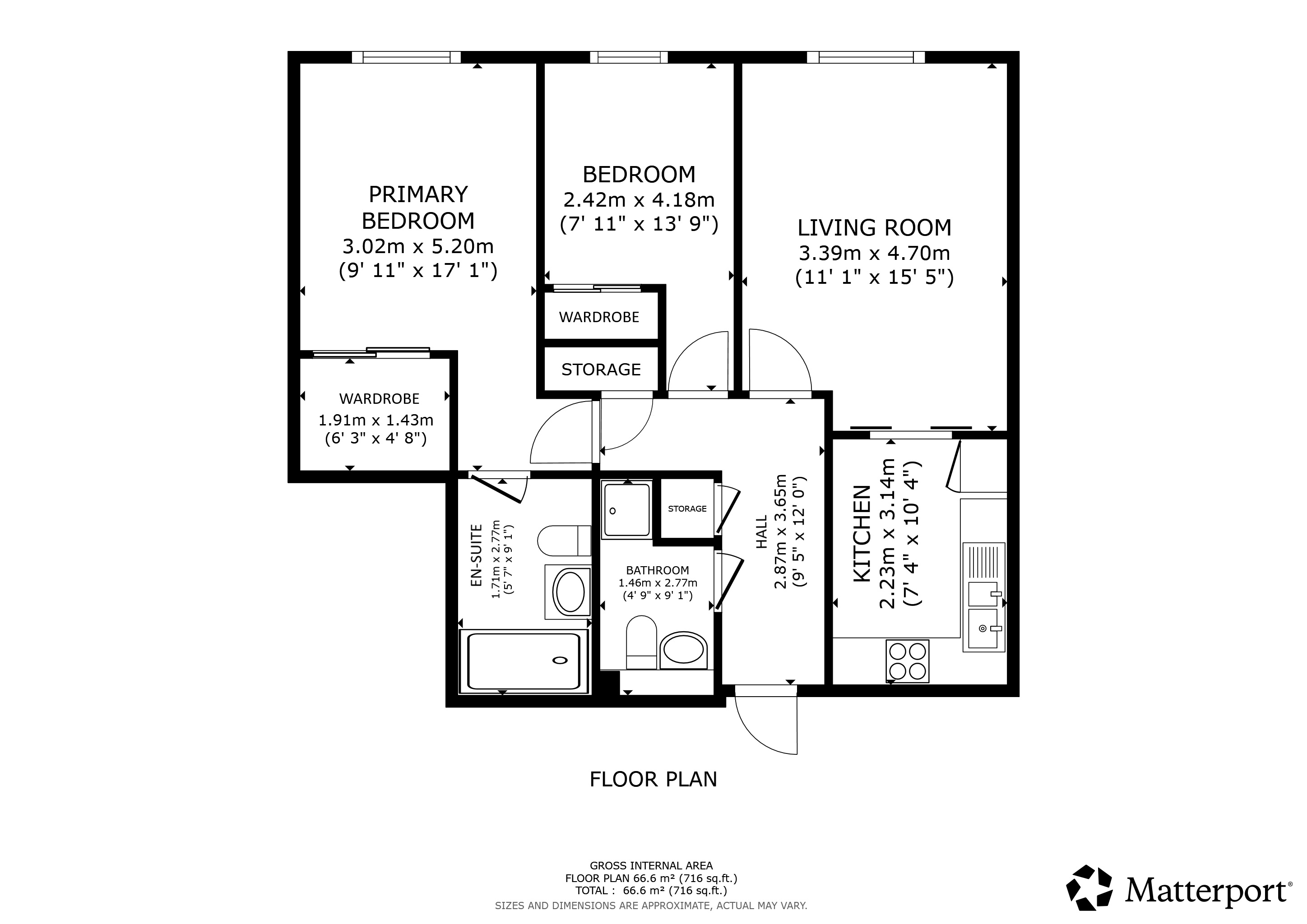 5, Strathcona Drive, Flat 2/2, Anniesland floorplan