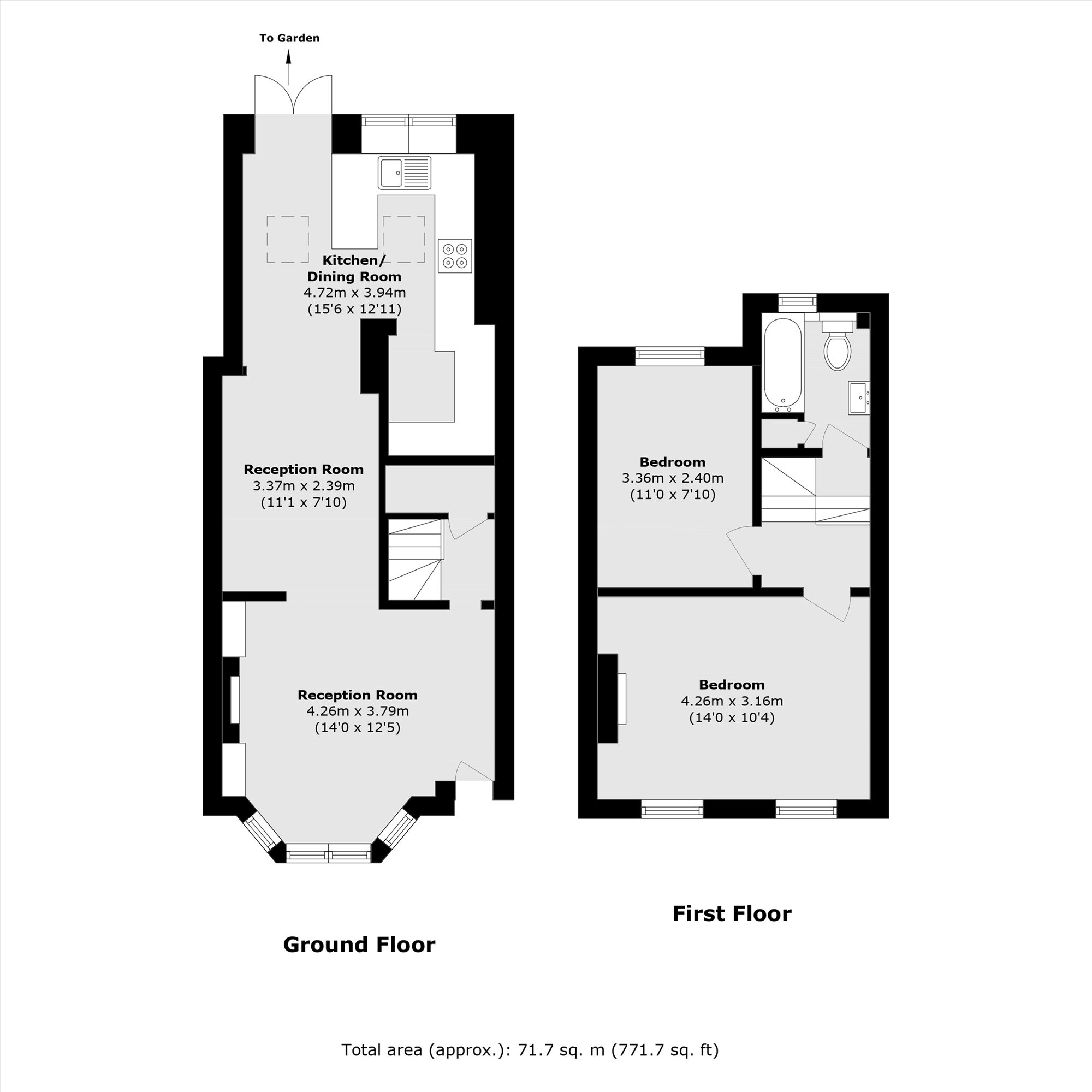 69, Bushy Park Road, Teddington floorplan
