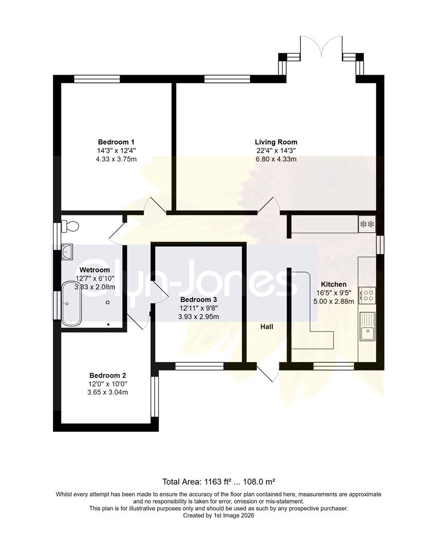 21, Wooldridge Walk, Littlehampton floorplan