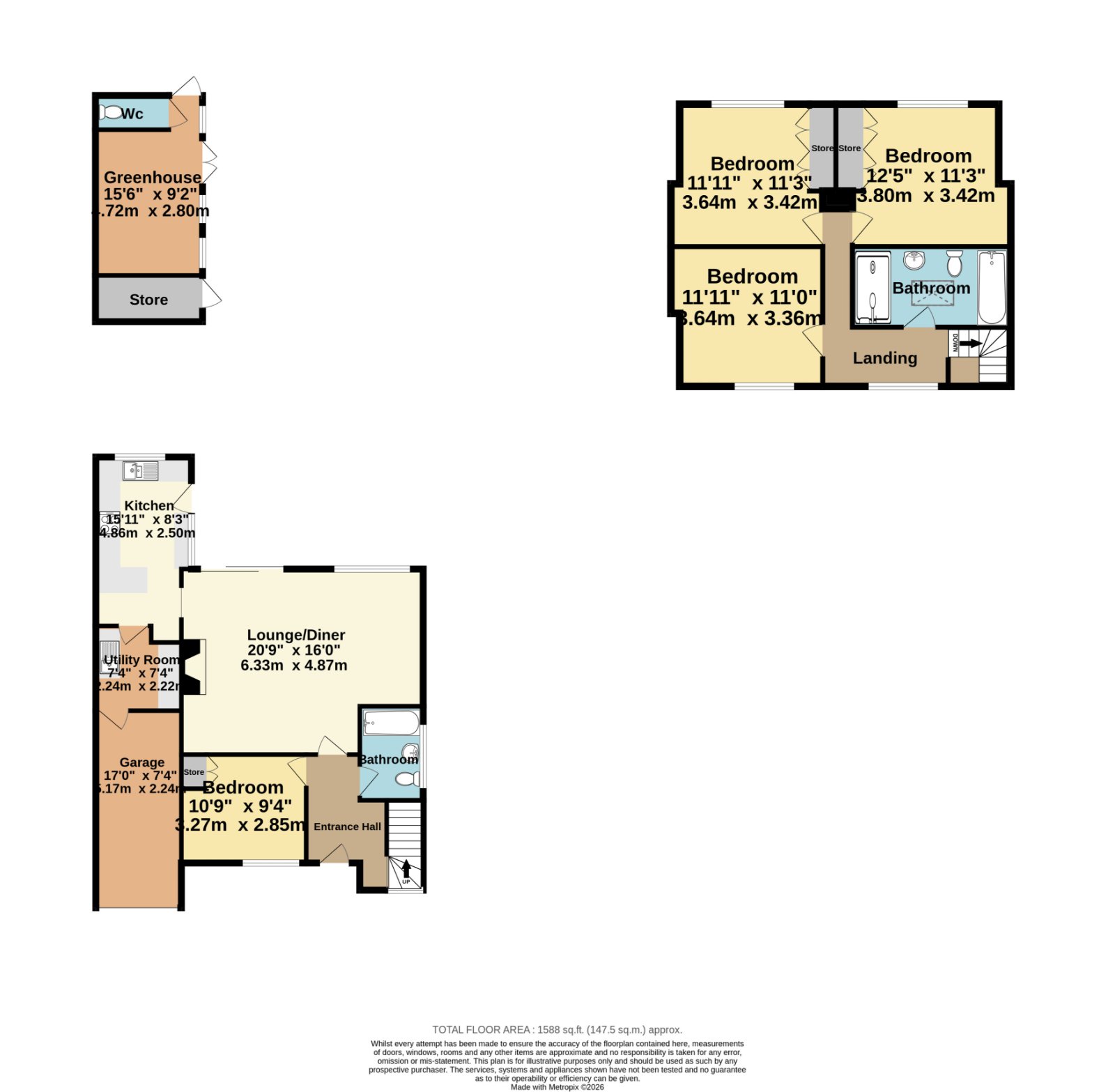 50, Sycamore Close, Romney Marsh floorplan