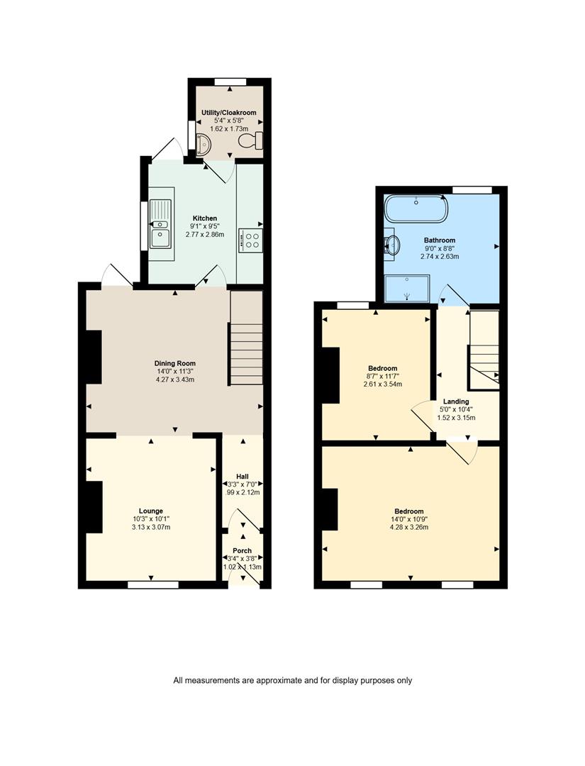 34, Glamorgan Street, Cardiff floorplan