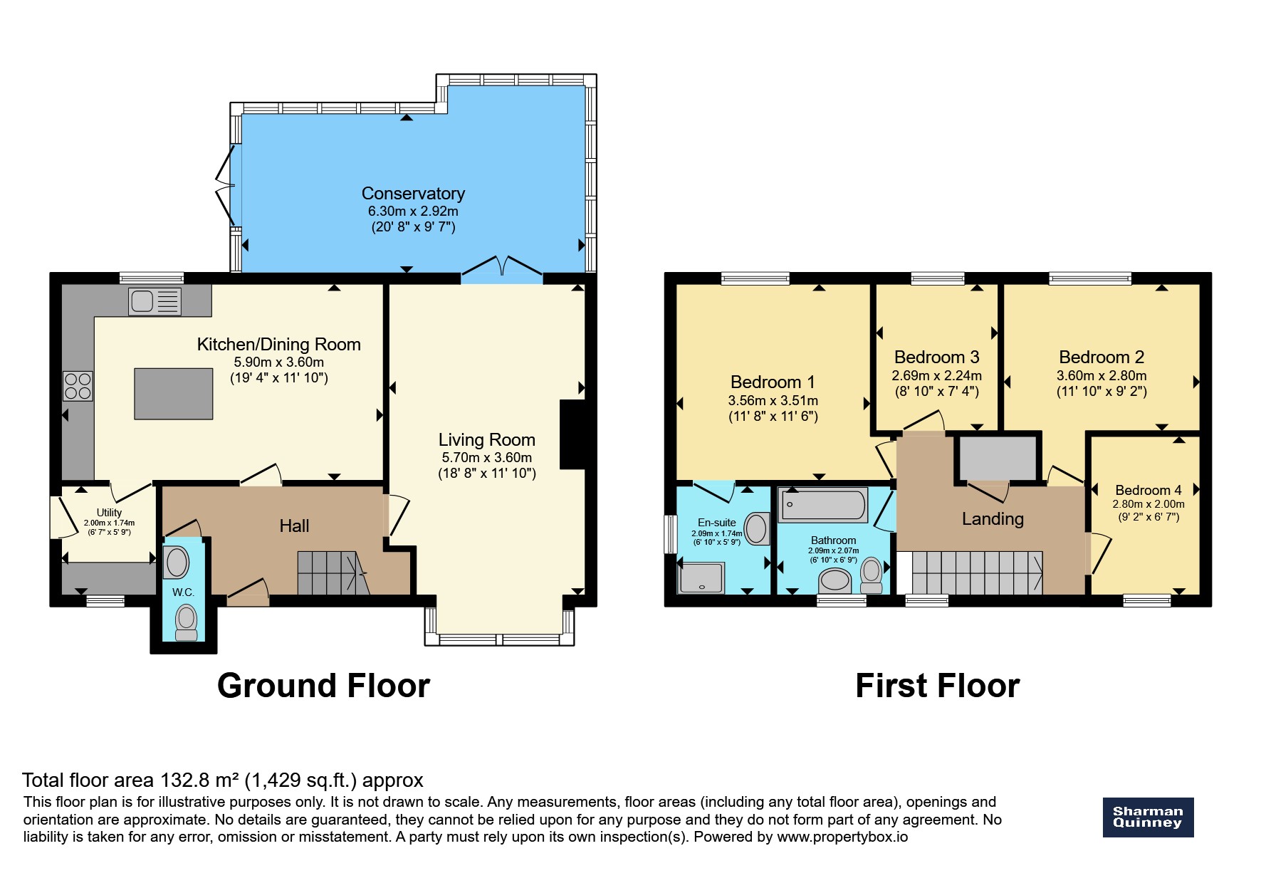7, Greenacres, Peterborough floorplan