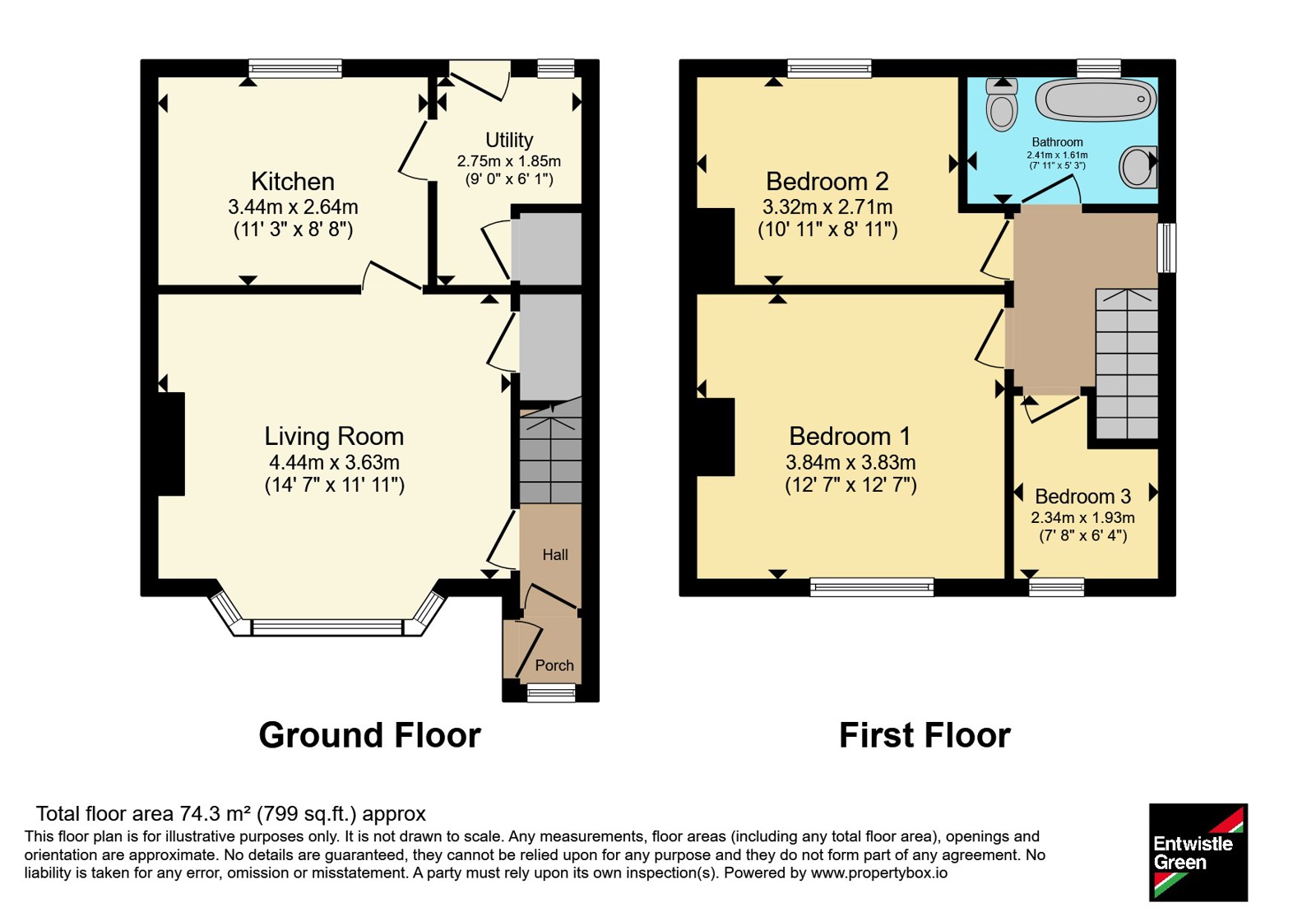 Lisbon Drive, Lancashire floorplan