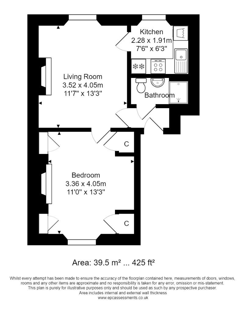 GFF, 20, Elm Place, Bath floorplan