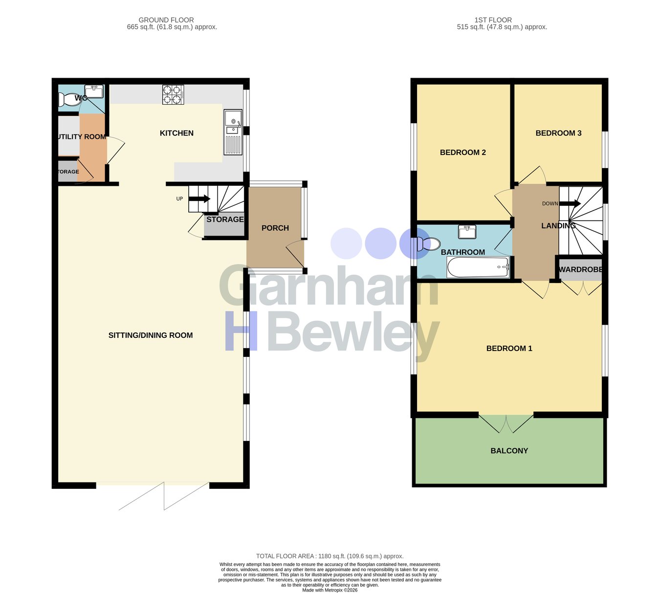 Birchwood Barn, Turners Hill Road, Crawley Down floorplan