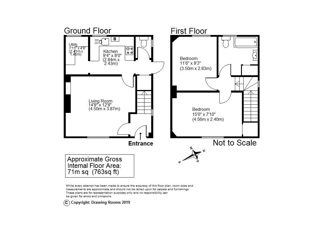 2 Bedrooms Semi-detached house for sale in Molesey Road, Hersham, Walton-On-Thames KT12