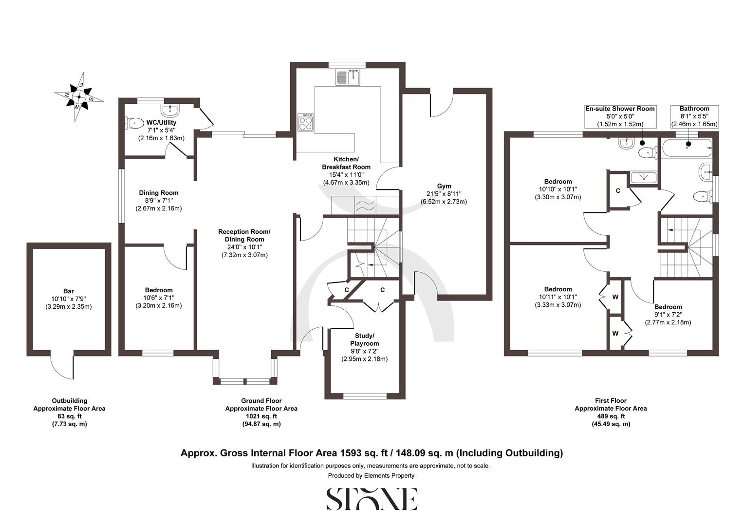 1, Montfort Rise, Redhill floorplan
