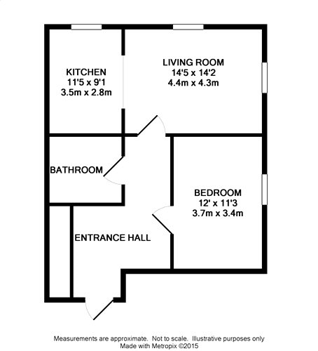 1 Bedrooms Flat to rent in Vanbrugh Court, London Road, Reading, Berkshire RG1