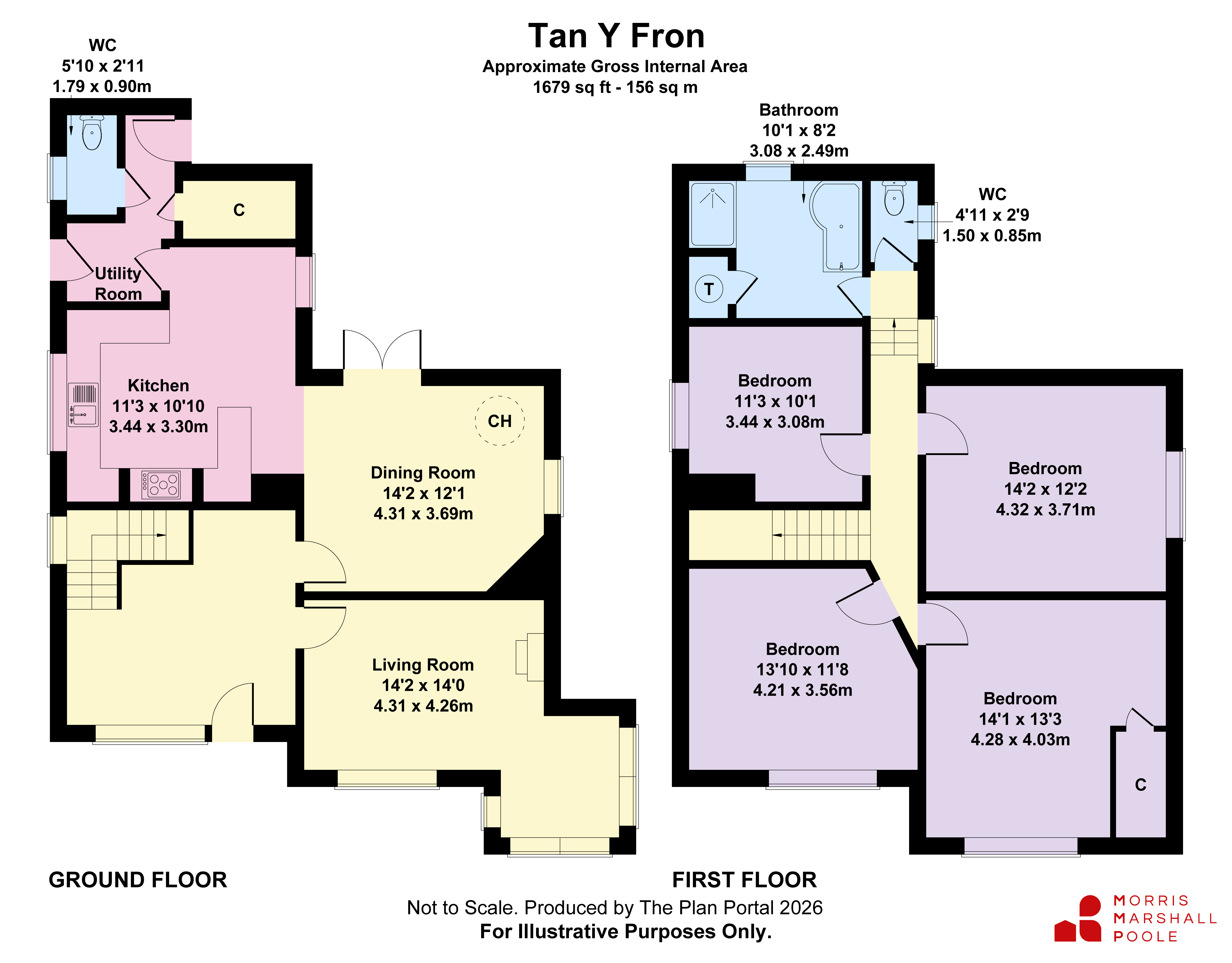 Tan Y Fron,, Llwyngwril, Gwynedd floorplan