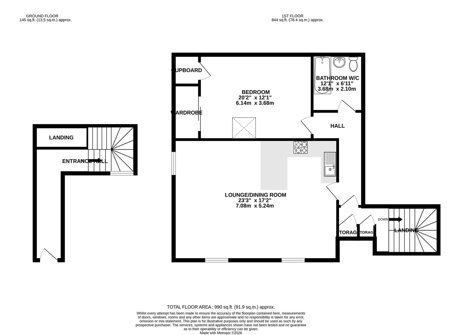 Davy Court, Rochester floorplan