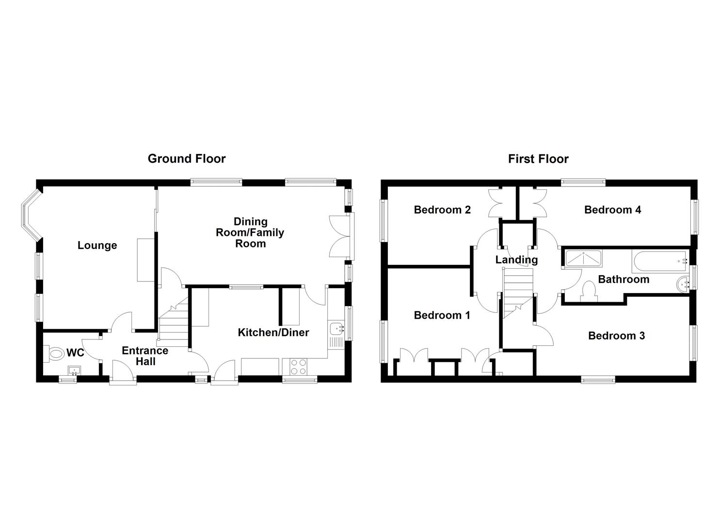 4 Bedrooms Detached house for sale in Ashfield Drive, Moira DE12