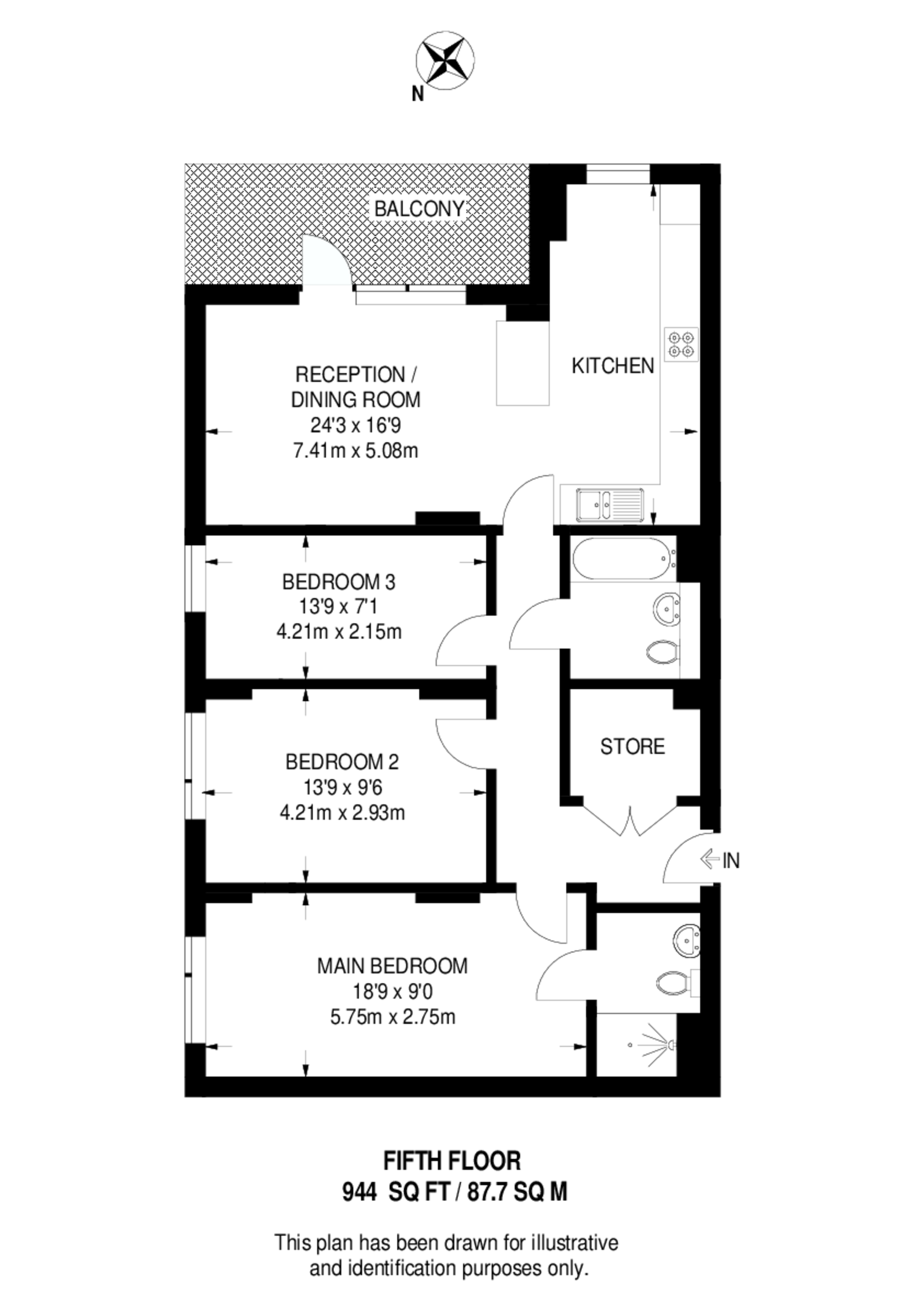 Davies House, Dock28, Woolwich floorplan