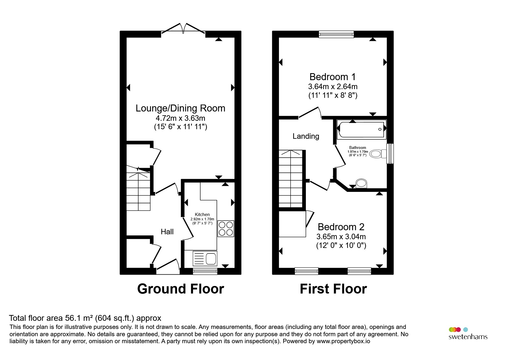 59, Boundary Lane, Chester floorplan